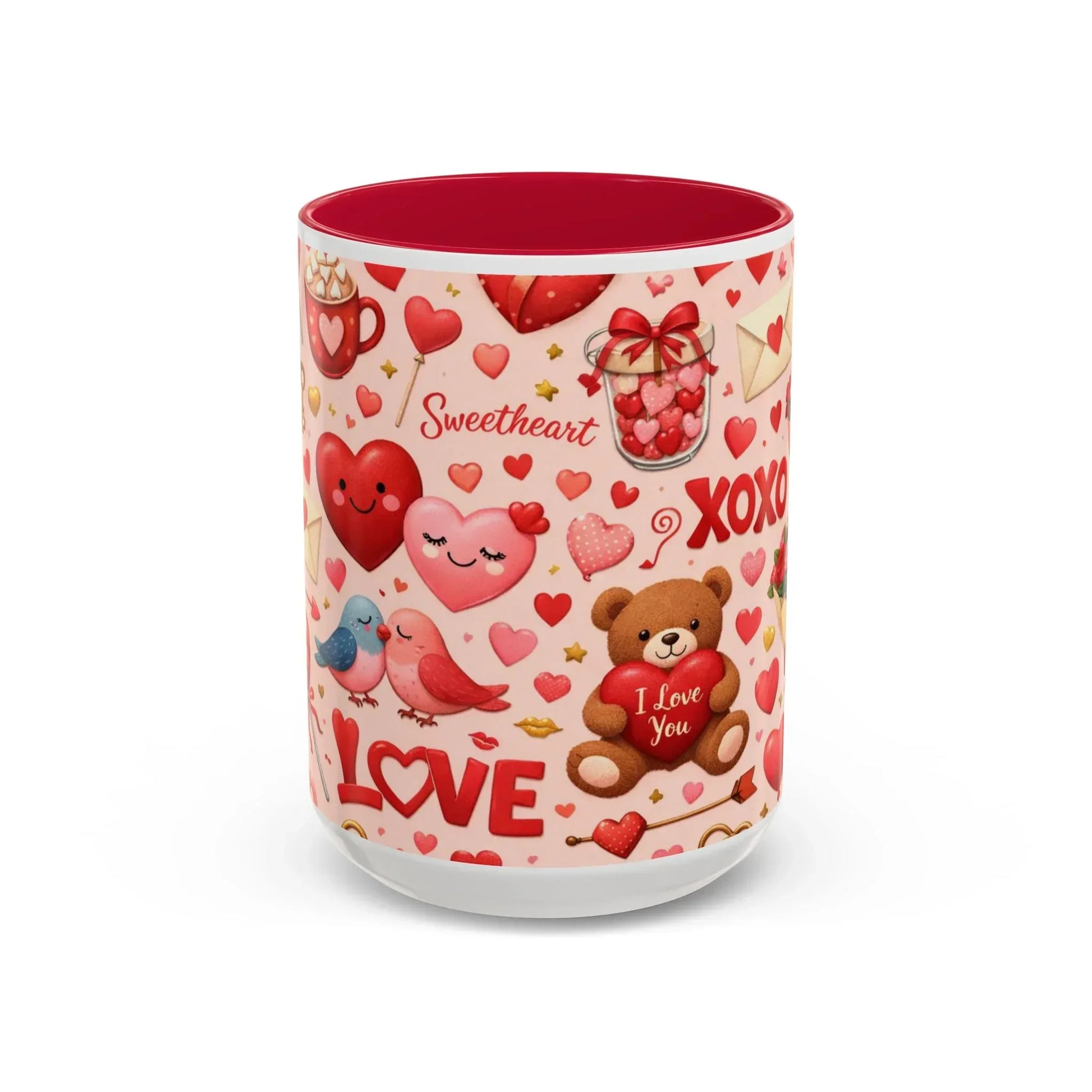 Sweetheart Love Mug - Colorful Mugs (11oz, 15oz) - KARARMDESIGN