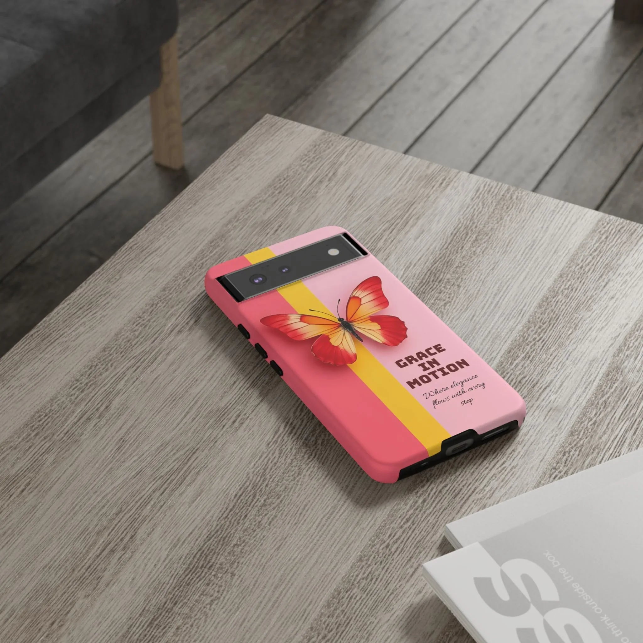 Grace in Motion – Elegant Phone Case for iPhone, Galaxy & Pixel - KARARMDESIGN