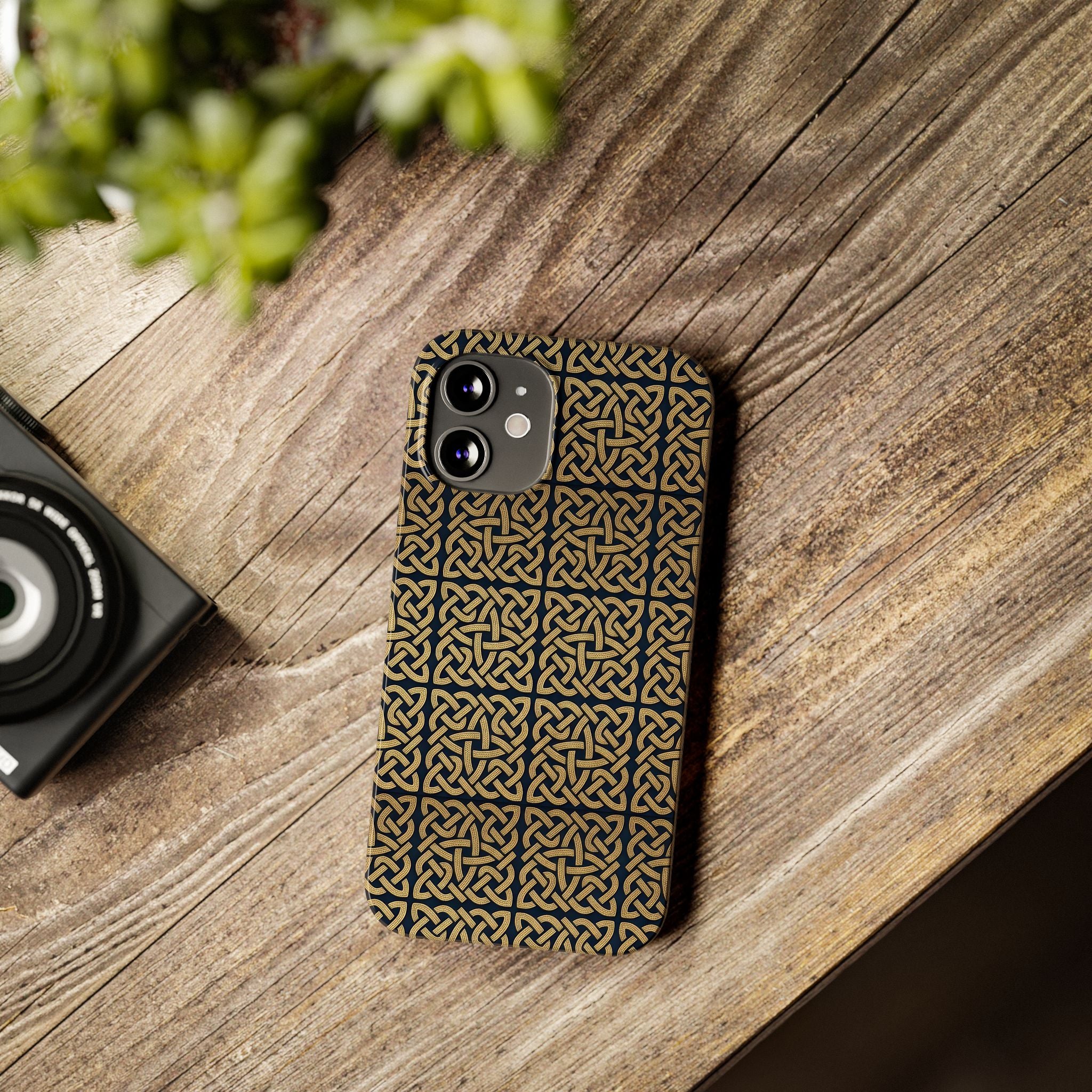 Armenian Ornament Slim Phone Case for iPhone 11–17