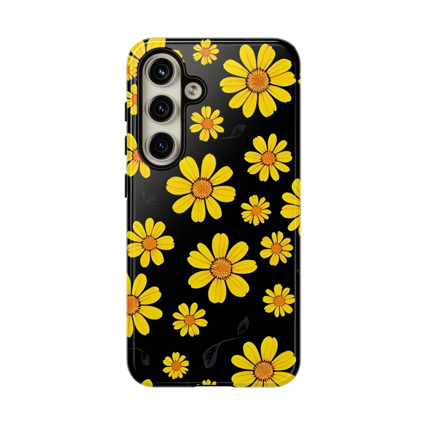 Elegant Floral Phone Case for Samsung Galaxy S10 to S25 - KarArmDesign