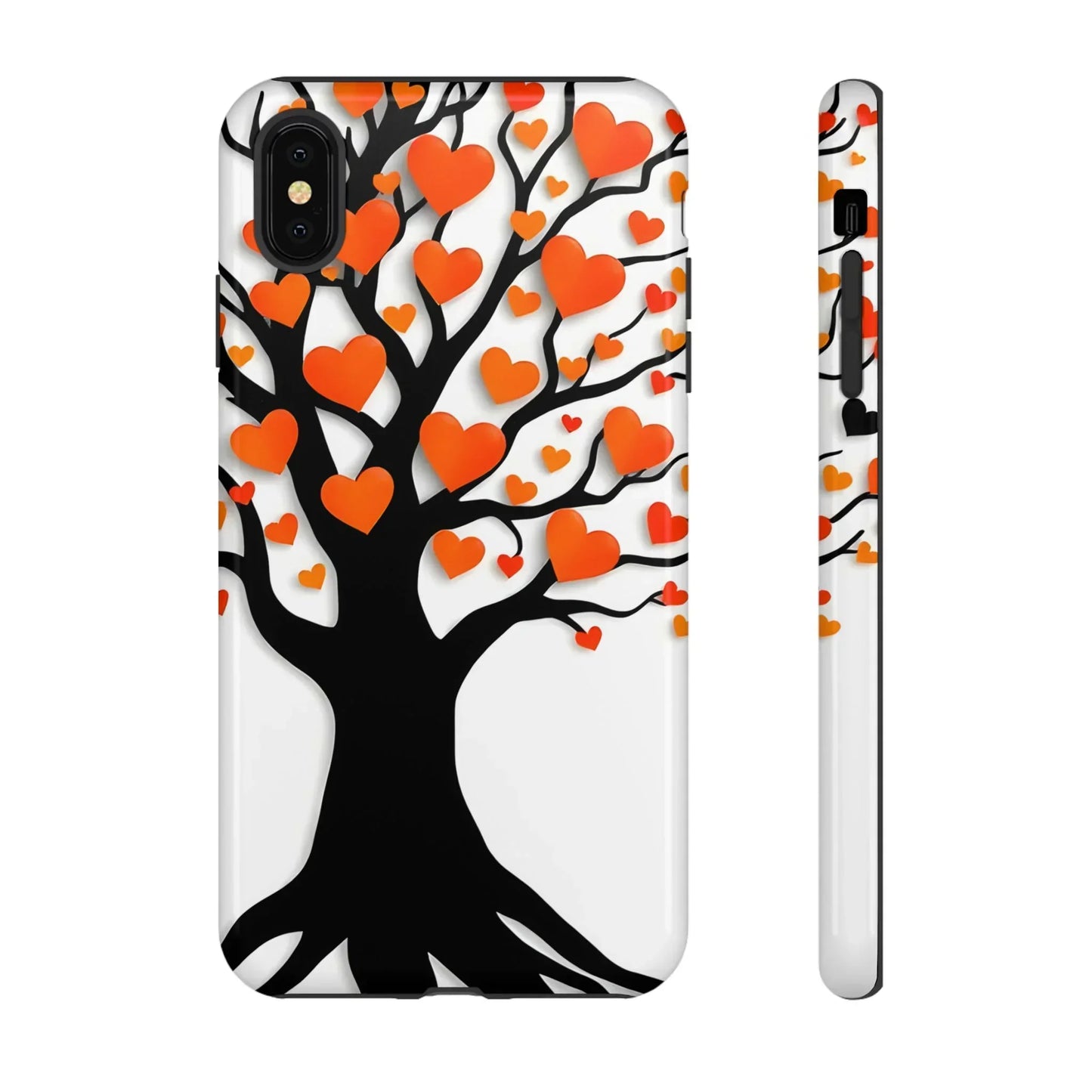 Heart Design Phone Case for iPhone 8–16 and Galaxy S10–S25 Models - KarArmDesign