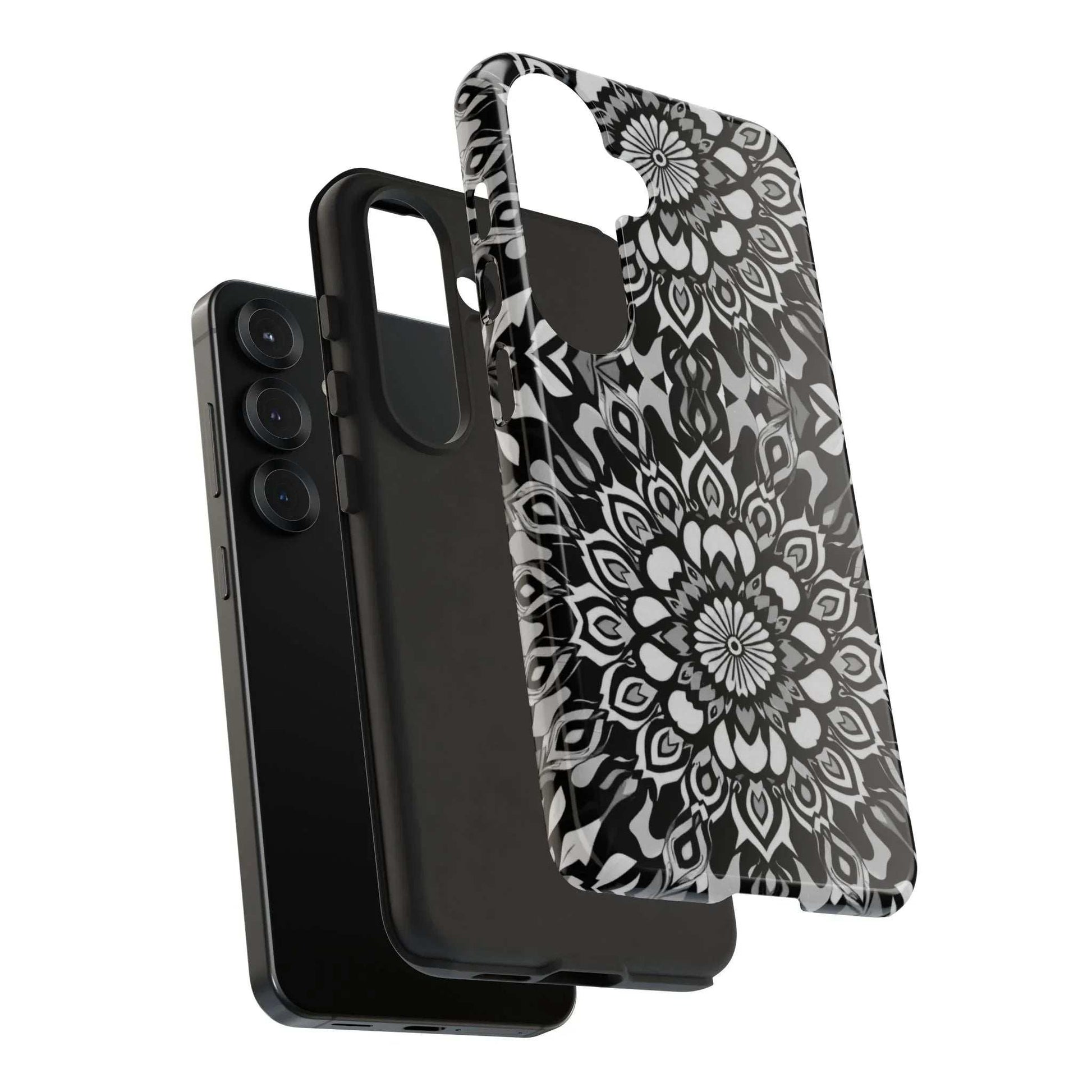Mandala Phone Case for iPhone and Galaxy - KARARMDESIGN