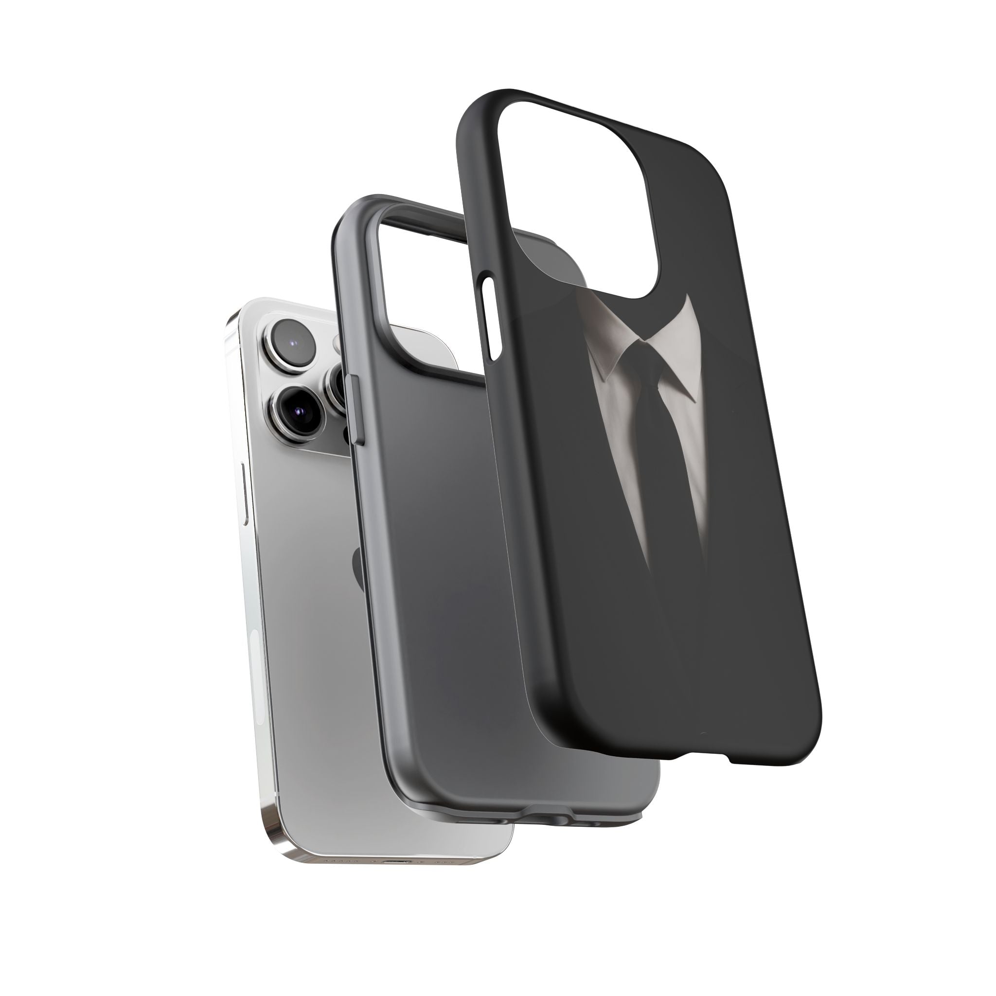 Gentleman's Armor Tough Phone Case – iPhone 11–17 & Galaxy S20–S26