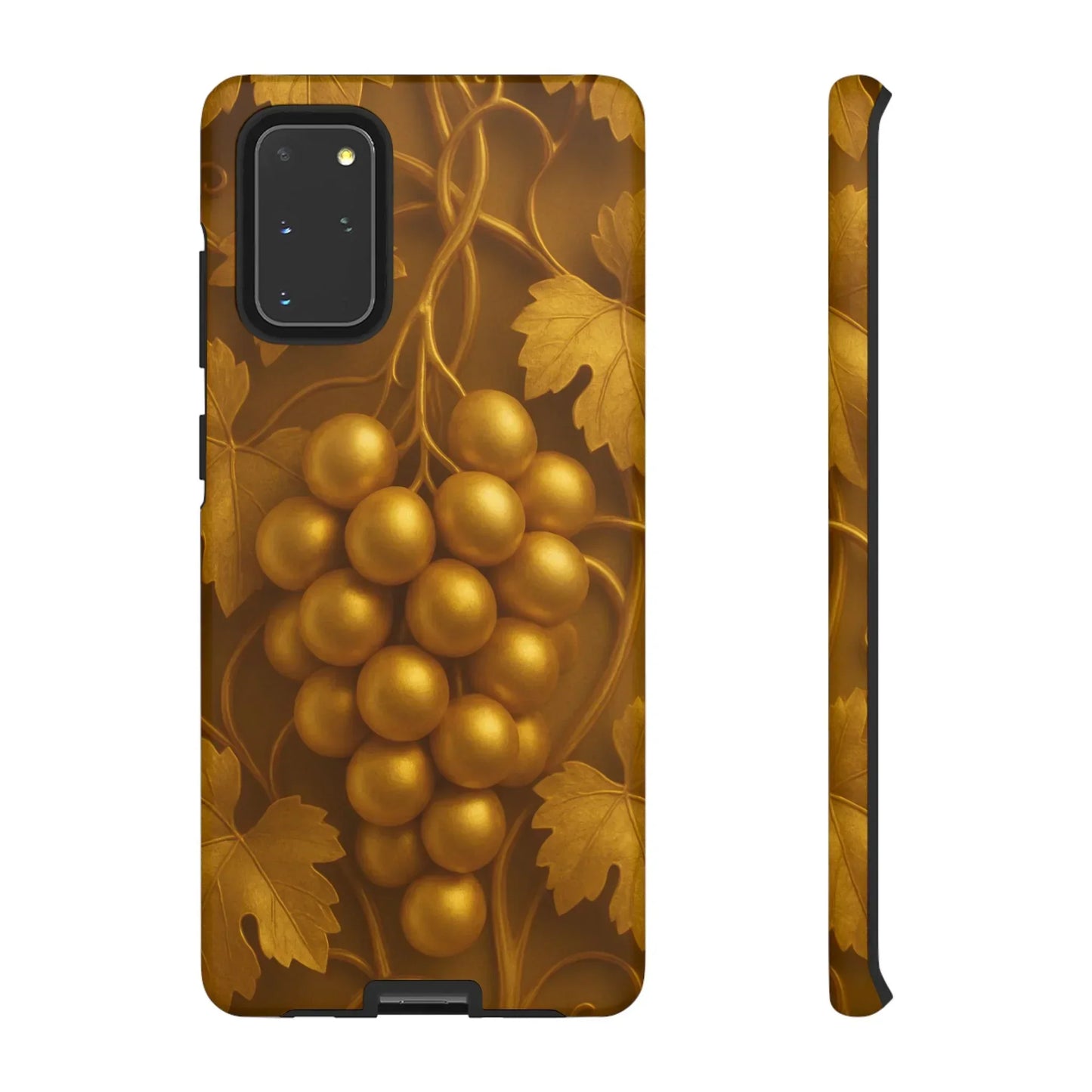 Golden Grapes Phone Case for Samsung Galaxy S10-S25 Models - KarArmDesign