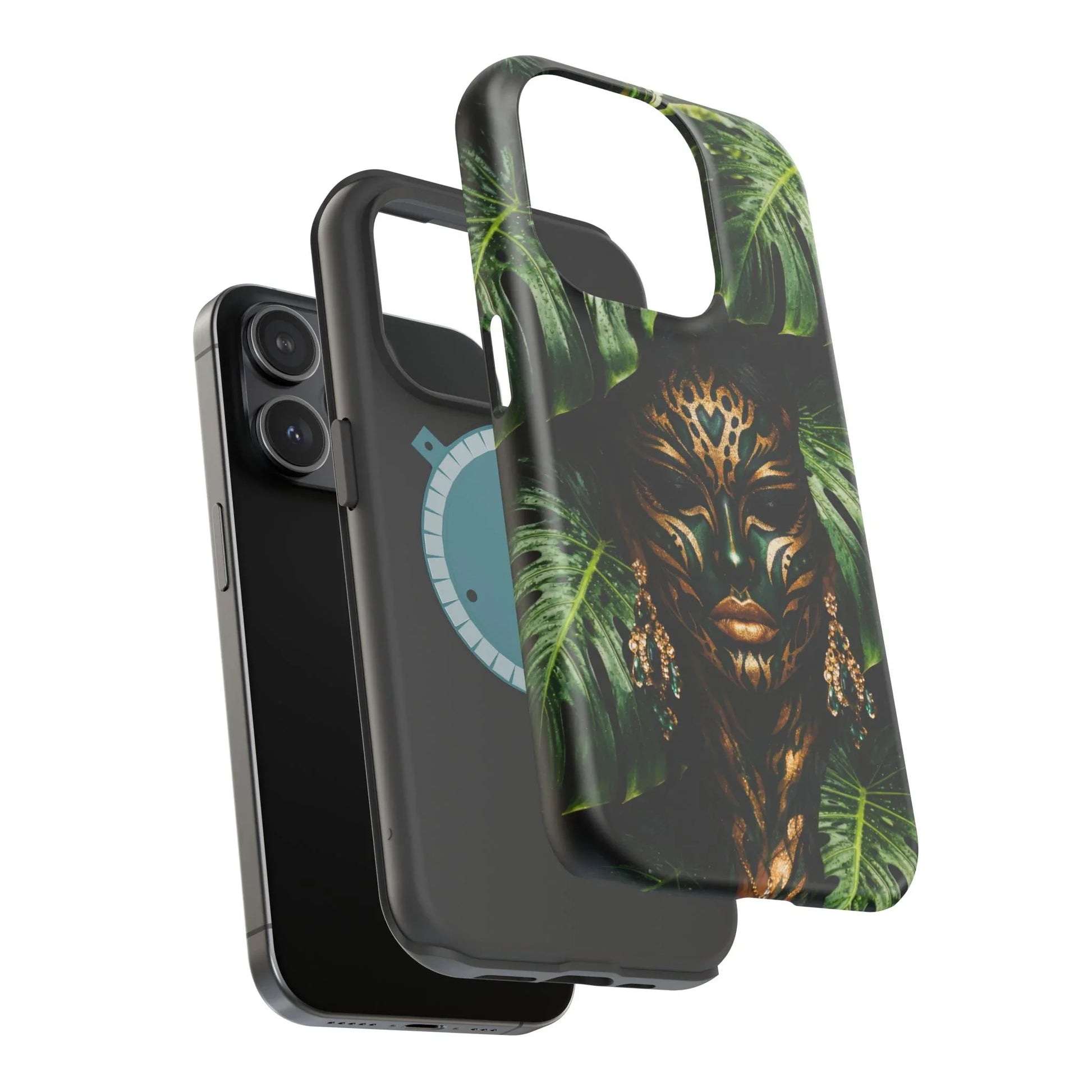 Jungle Spirit Phone Case for iPhone 11-17 - KARARMDESIGN