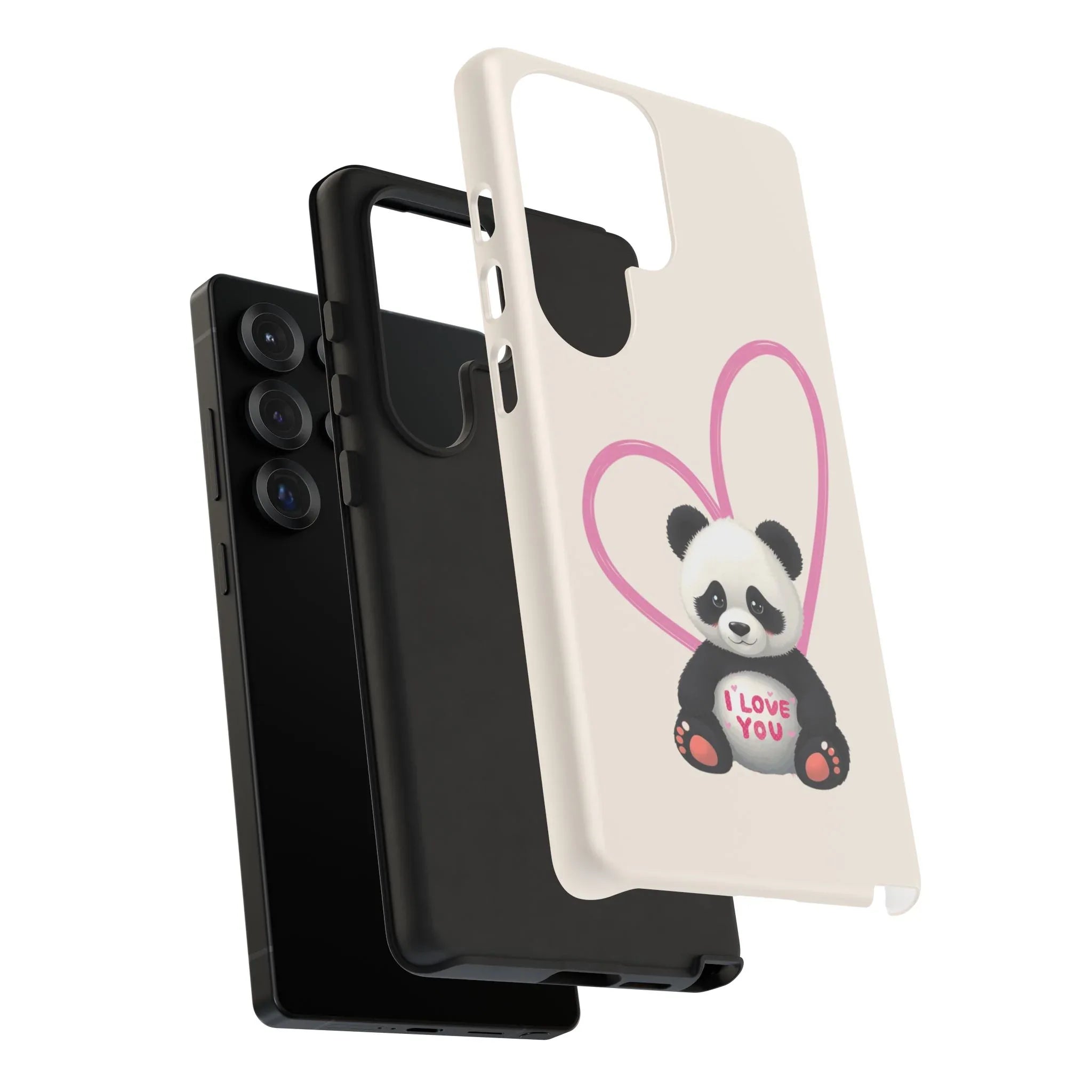 Adorable Panda Phone Case for Galaxy S20-S25 - KARARMDESIGN