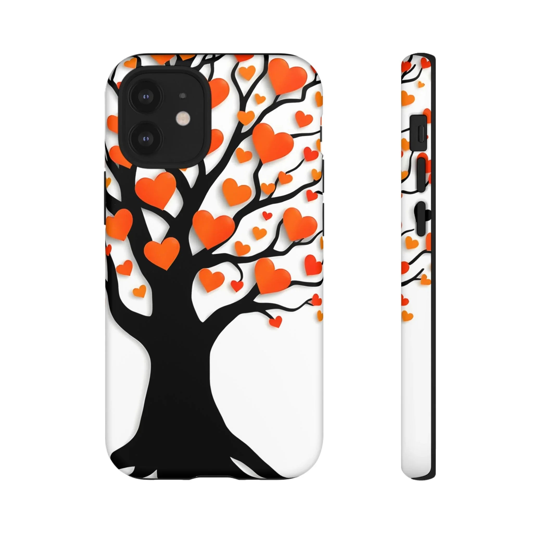 Heart Design Phone Case for iPhone 11–17 and Galaxy S20–S25 - KARARMDESIGN