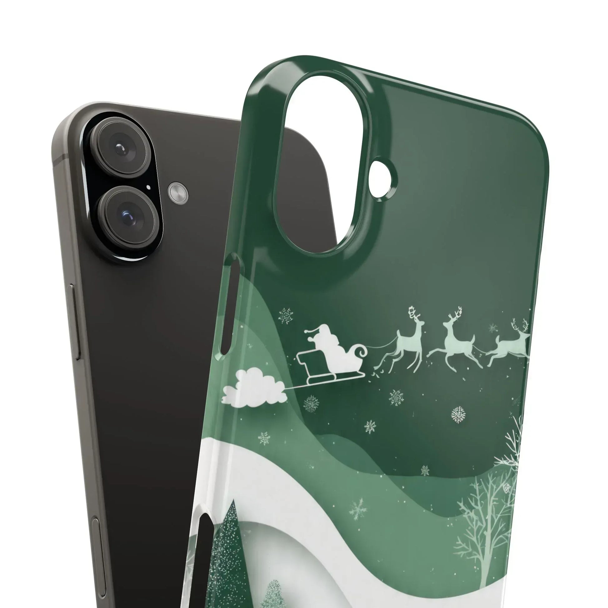 Evergreen Forest Phone Case for iPhone 11–17 - KARARMDESIGN