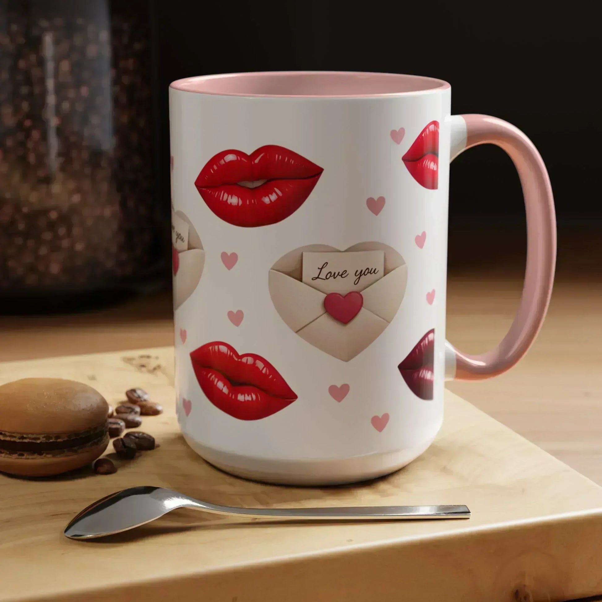 Velvet Kiss Accent Coffee Mug (11, 15oz) - KARARMDESIGN