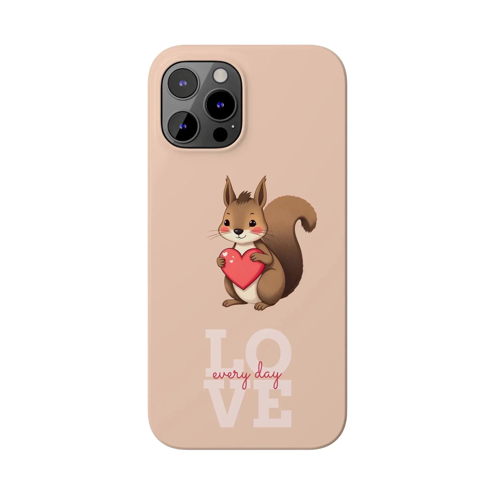 Cute Squirrel Phone Case for iPhone 11-17 - KARARMDESIGN