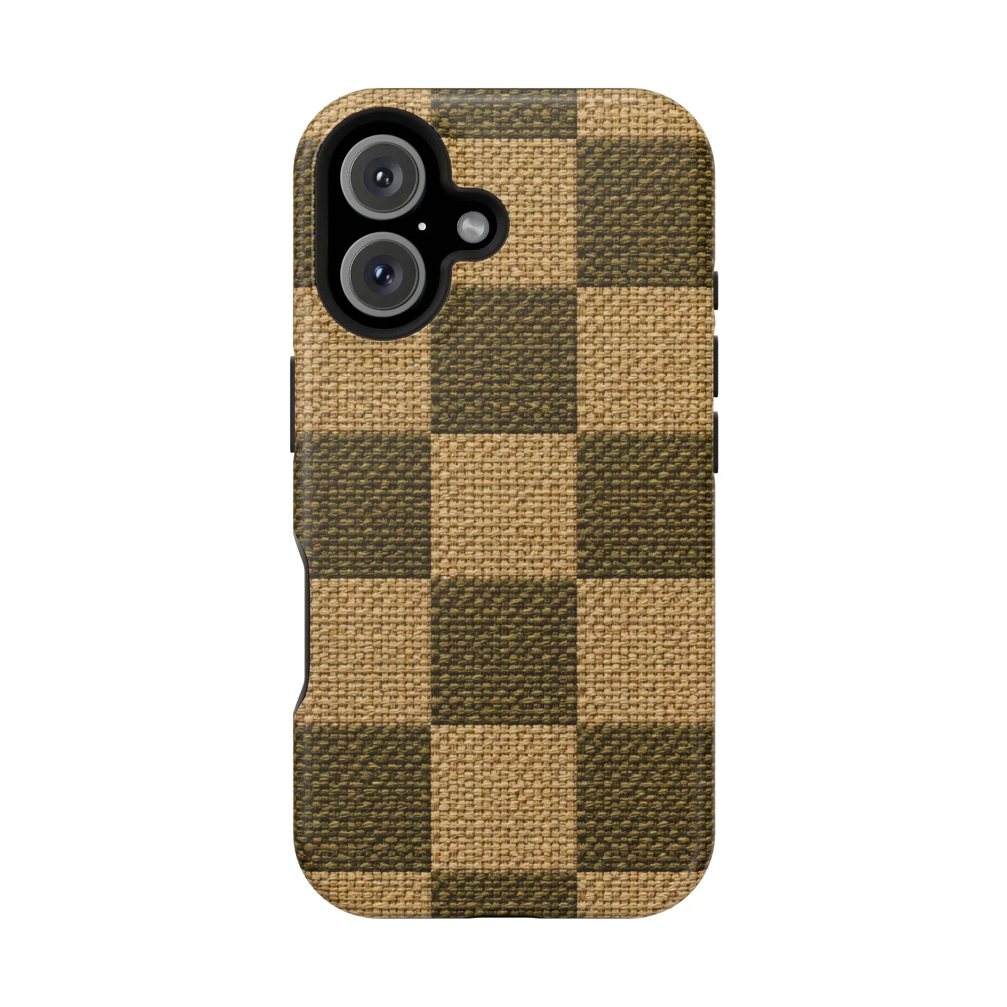 Rustic Woven Phone Case for iPhone 11-17 and Galaxy S21-S22 - KARARMDESIGN