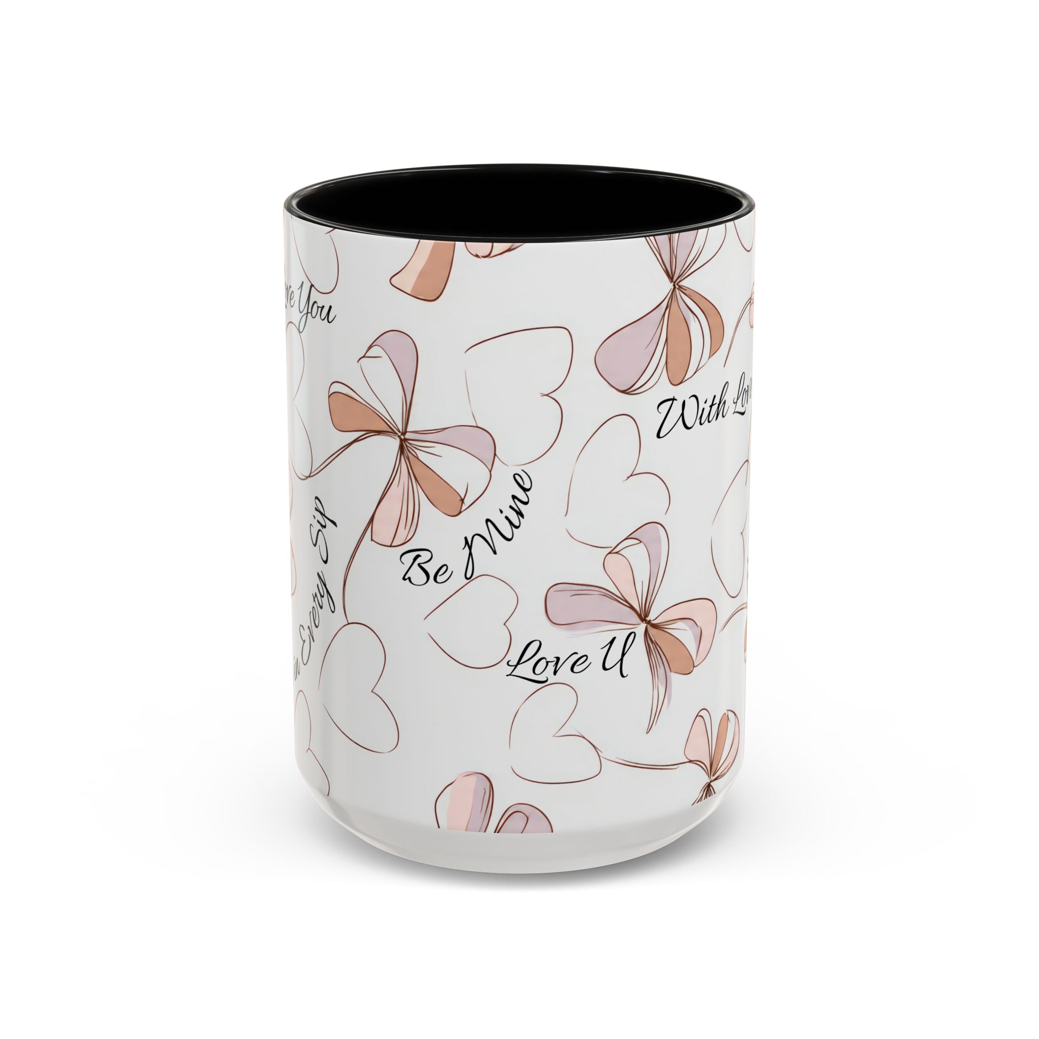 Love Messages Accent Coffee Mug (11, 15oz)