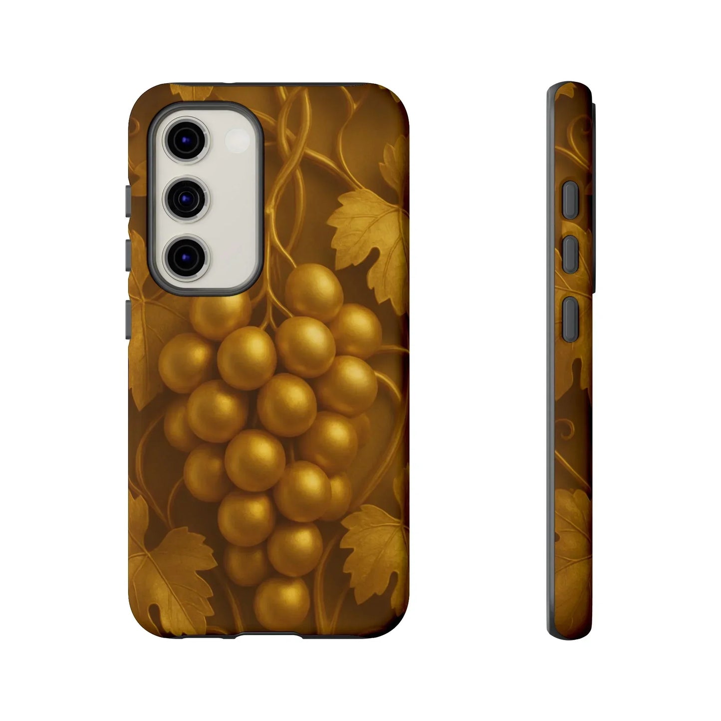 Golden Grapes Phone Case for Samsung Galaxy S10-S25 Models - KarArmDesign