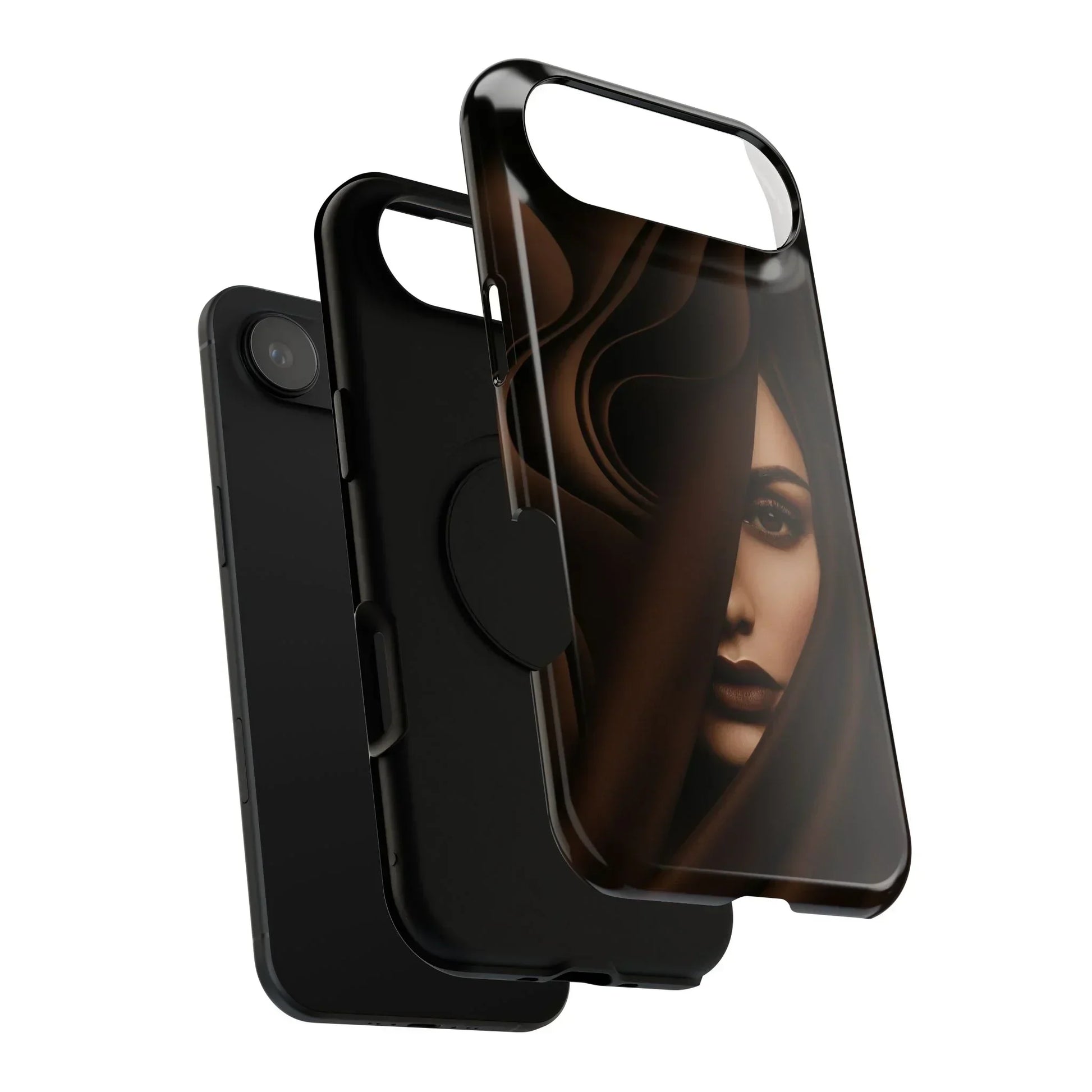 Mystery Woman Phone Case for iPhone 17, Air, Pro, Pro Max - KarArmDesign