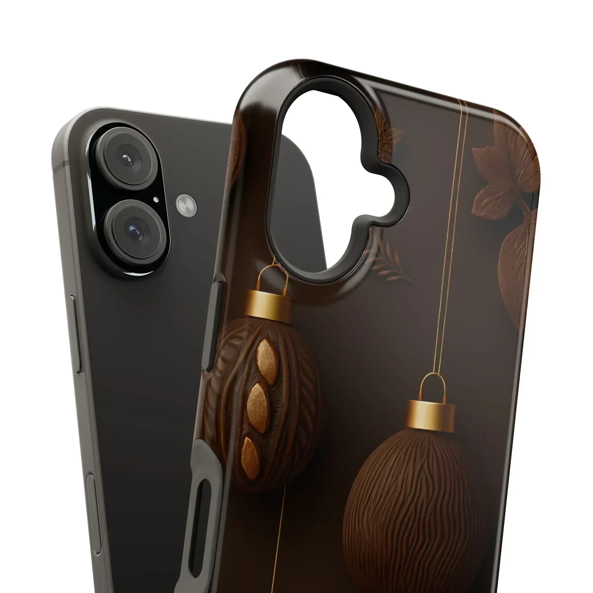 Chocolate Ornaments Phone Case for iPhone 11-17 and Galaxy S21-S22 - KARARMDESIGN