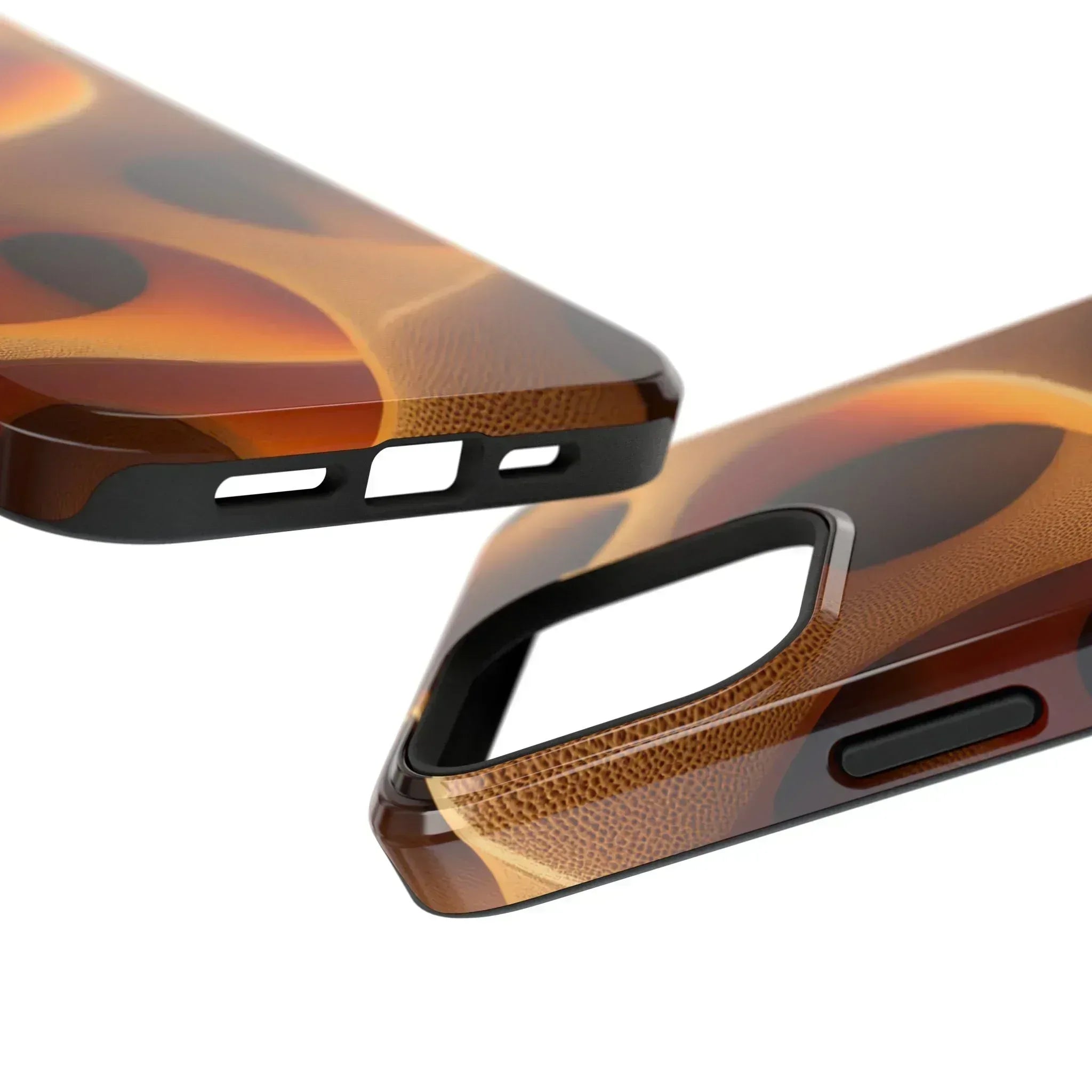 Amber Flow Phone Case for iPhone 11-17 and Galaxy S21-S22 - KARARMDESIGN