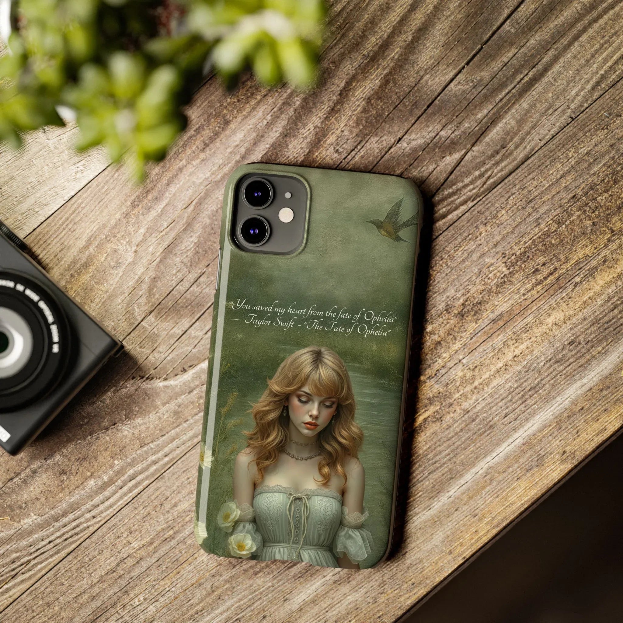 "Melancholic Ophelia" Phone Case for iPhone 11-17 - KARARMDESIGN
