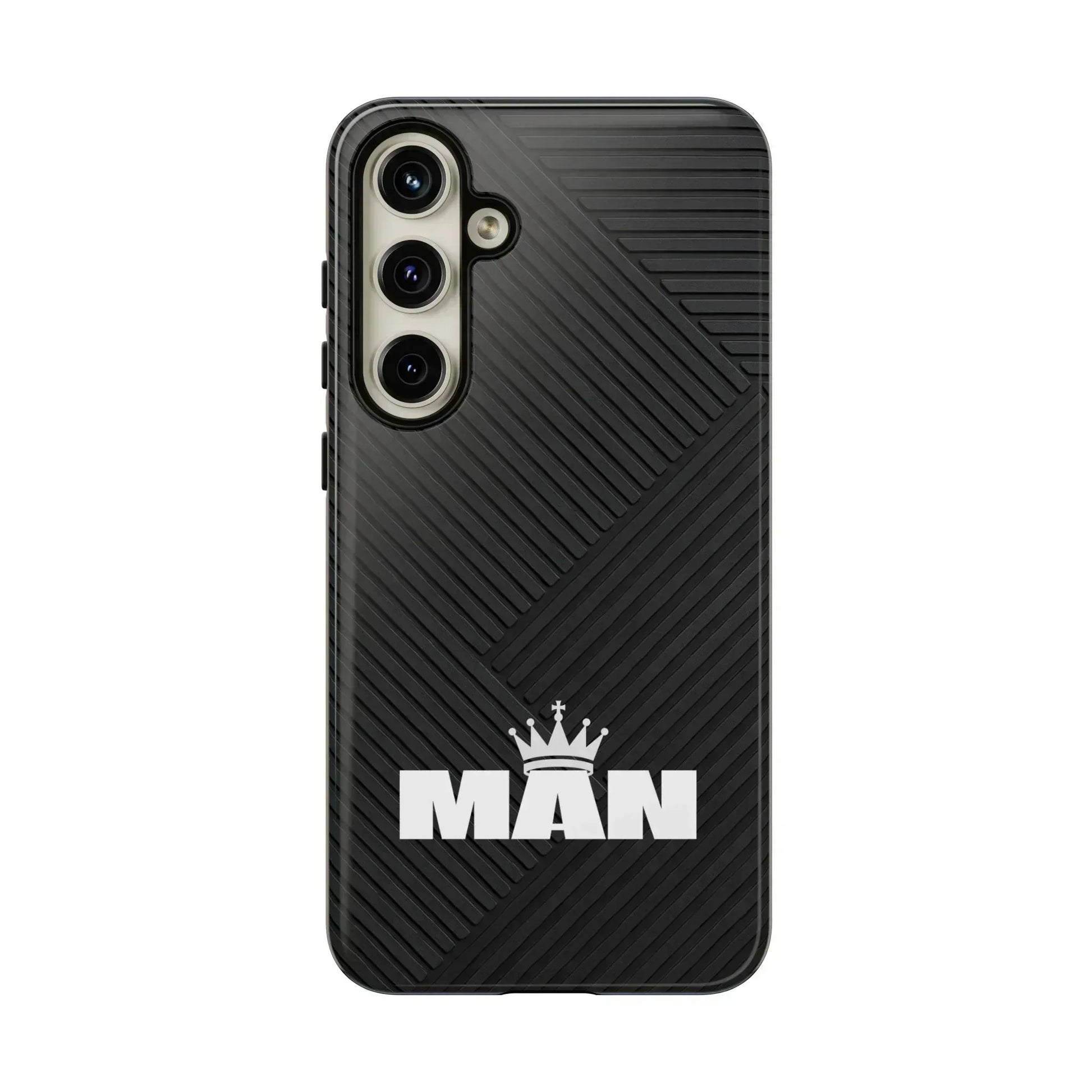 MAN Logo Phone Case for Samsung Galaxy S10-S25 - KARARMDESIGN