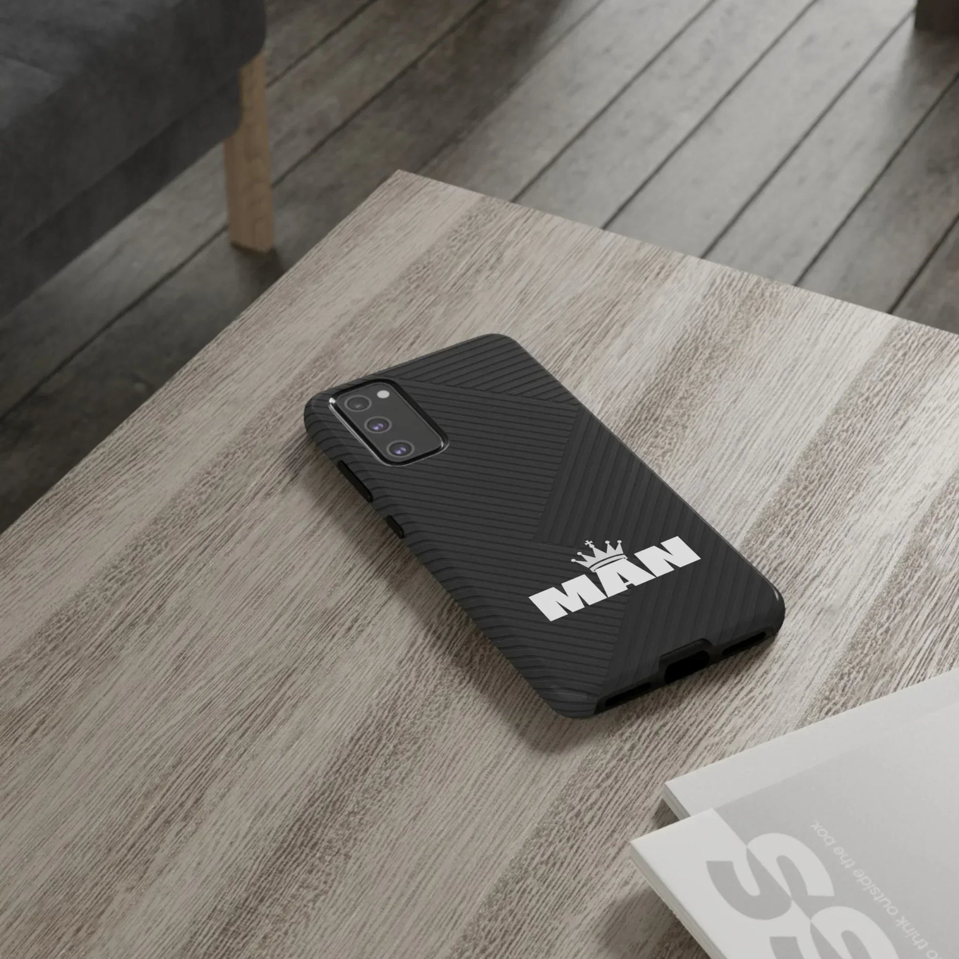 MAN Logo Phone Case for Samsung Galaxy S10-S25 Models - KarArmDesign