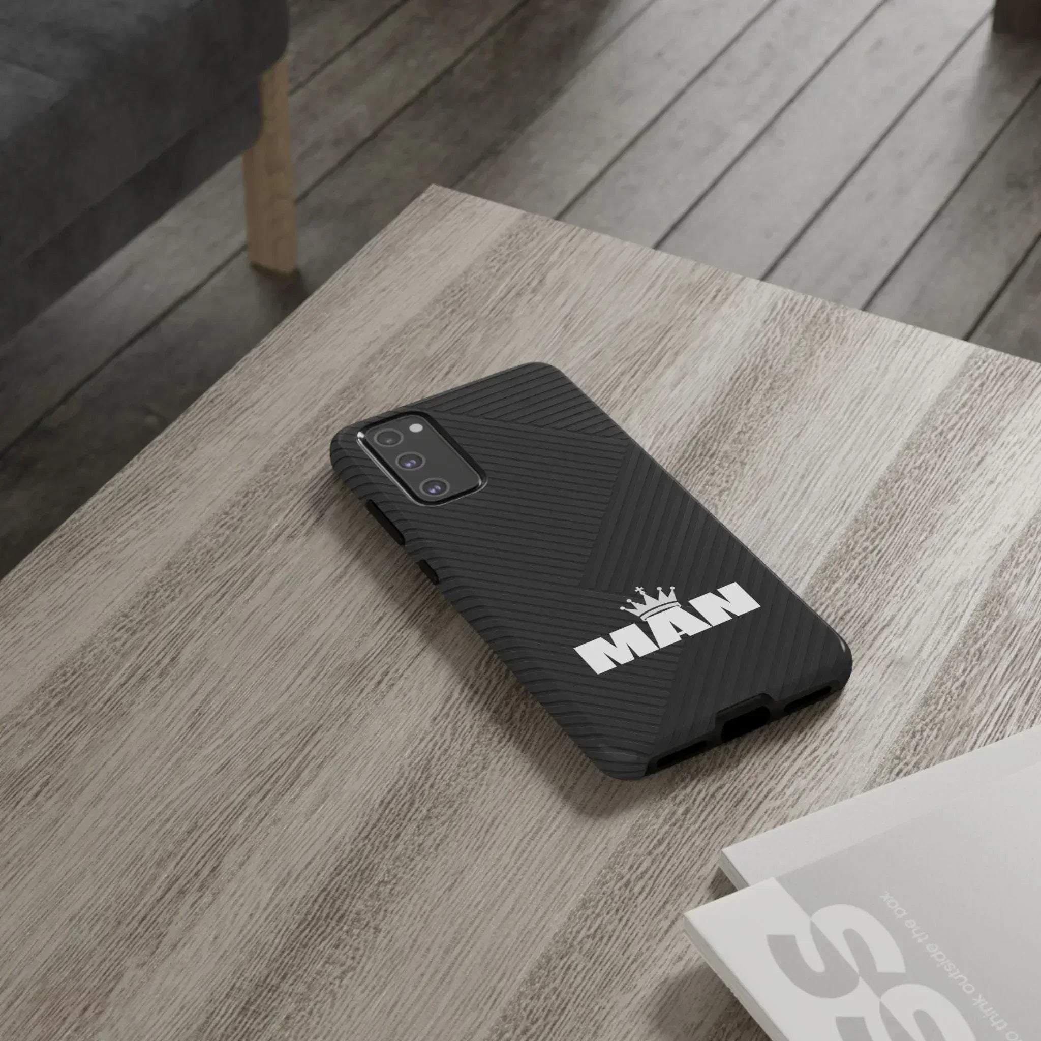 MAN Logo Phone Case for Samsung Galaxy S10-S25 - KARARMDESIGN