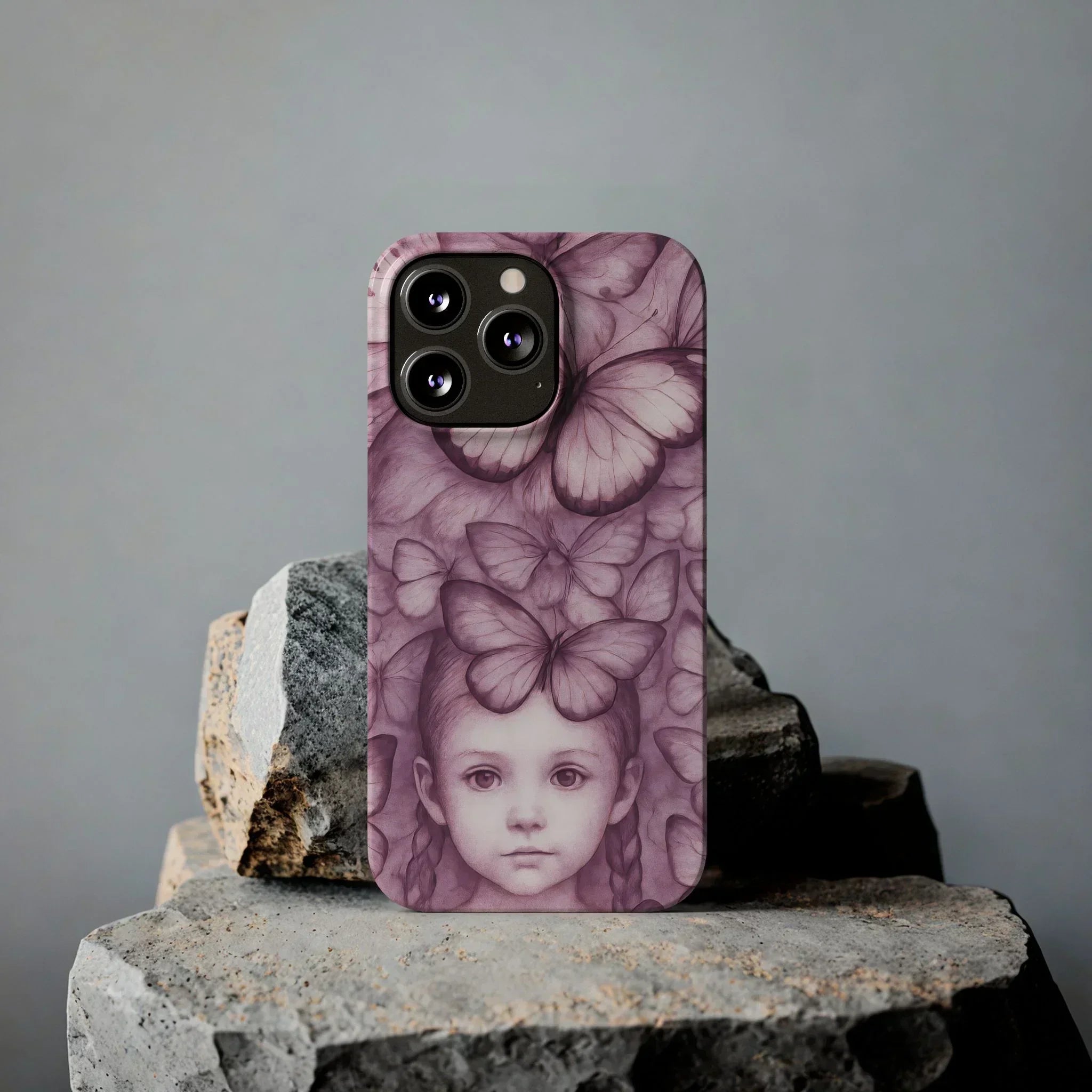 Mystic Girl Phone Case for iPhone 7-17 Models - KARARMDESIGN