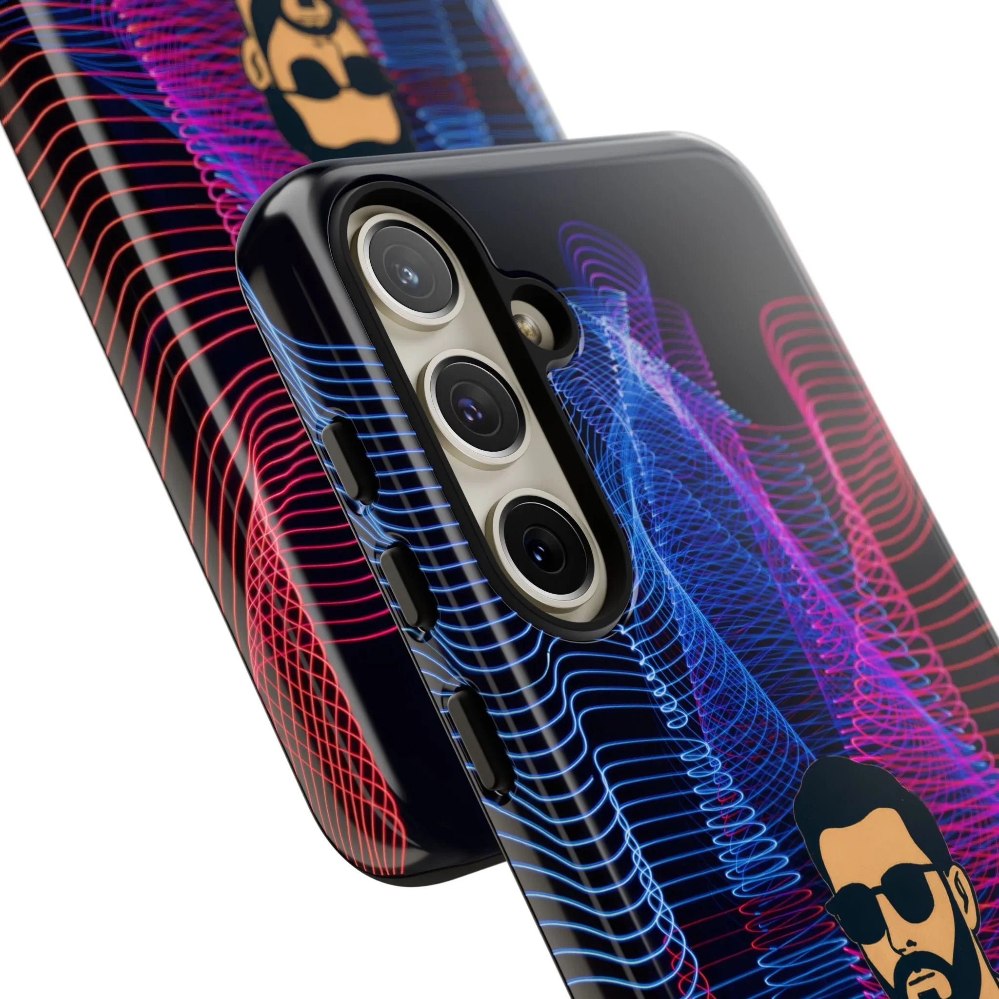 Bearded Style Phone Case for iPhone 11-17 and Galaxy S20-S25 - KARARMDESIGN