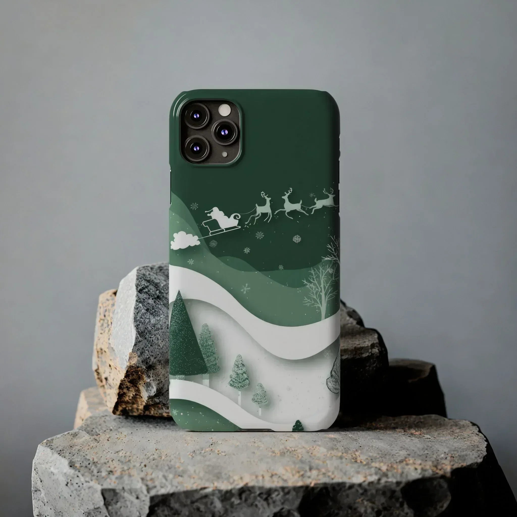 Evergreen Forest Phone Case for iPhone 11–17 - KARARMDESIGN