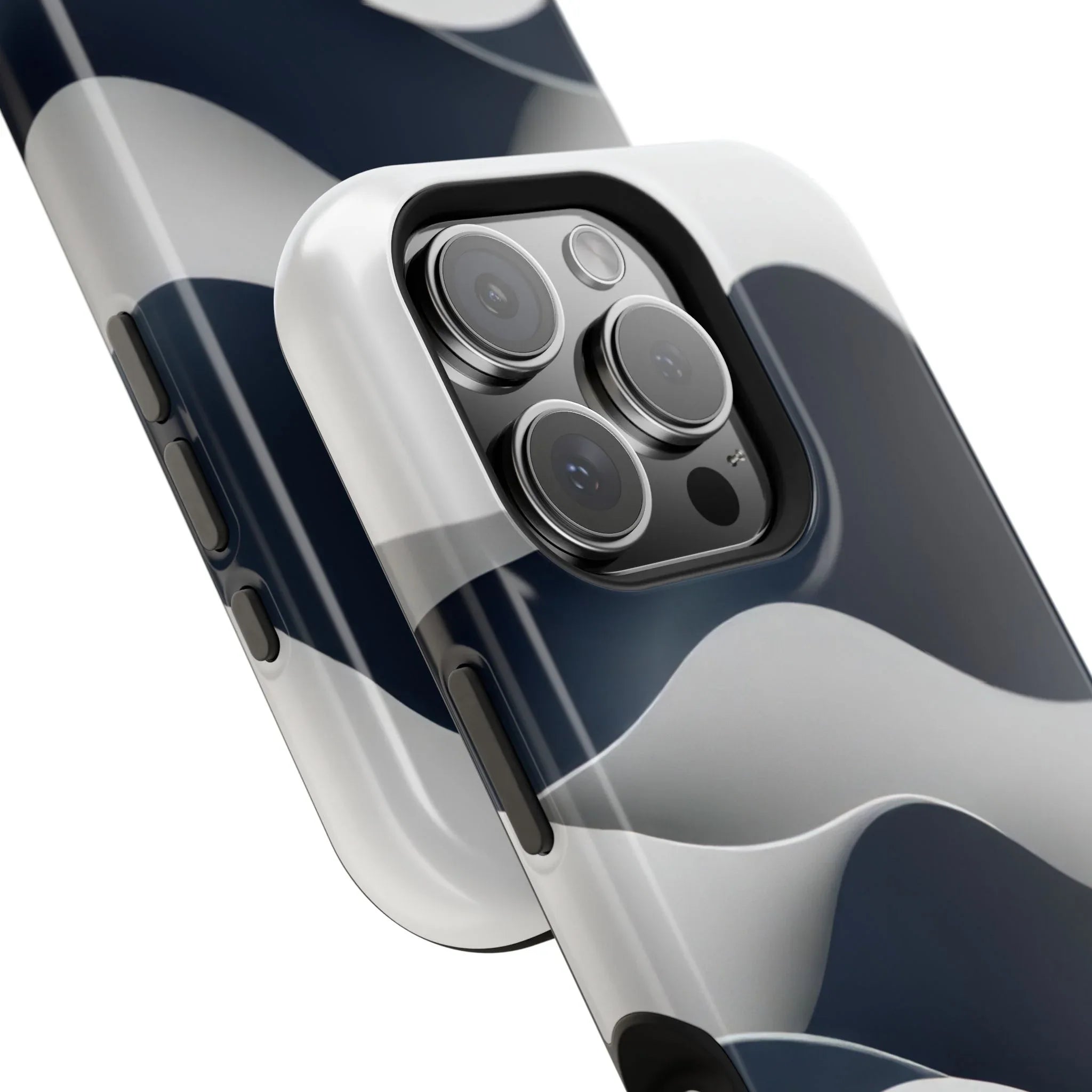 Ocean Flow Phone Case for iPhone 11-17 and Galaxy S21-S22 - KARARMDESIGN