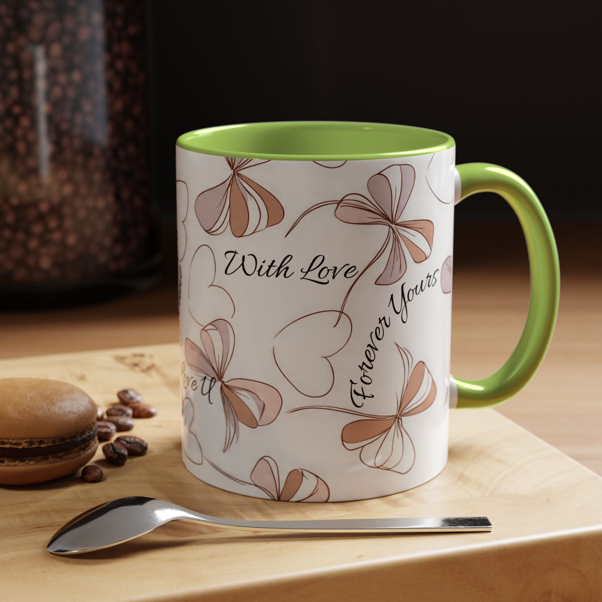 Love Messages Accent Coffee Mug (11, 15oz)