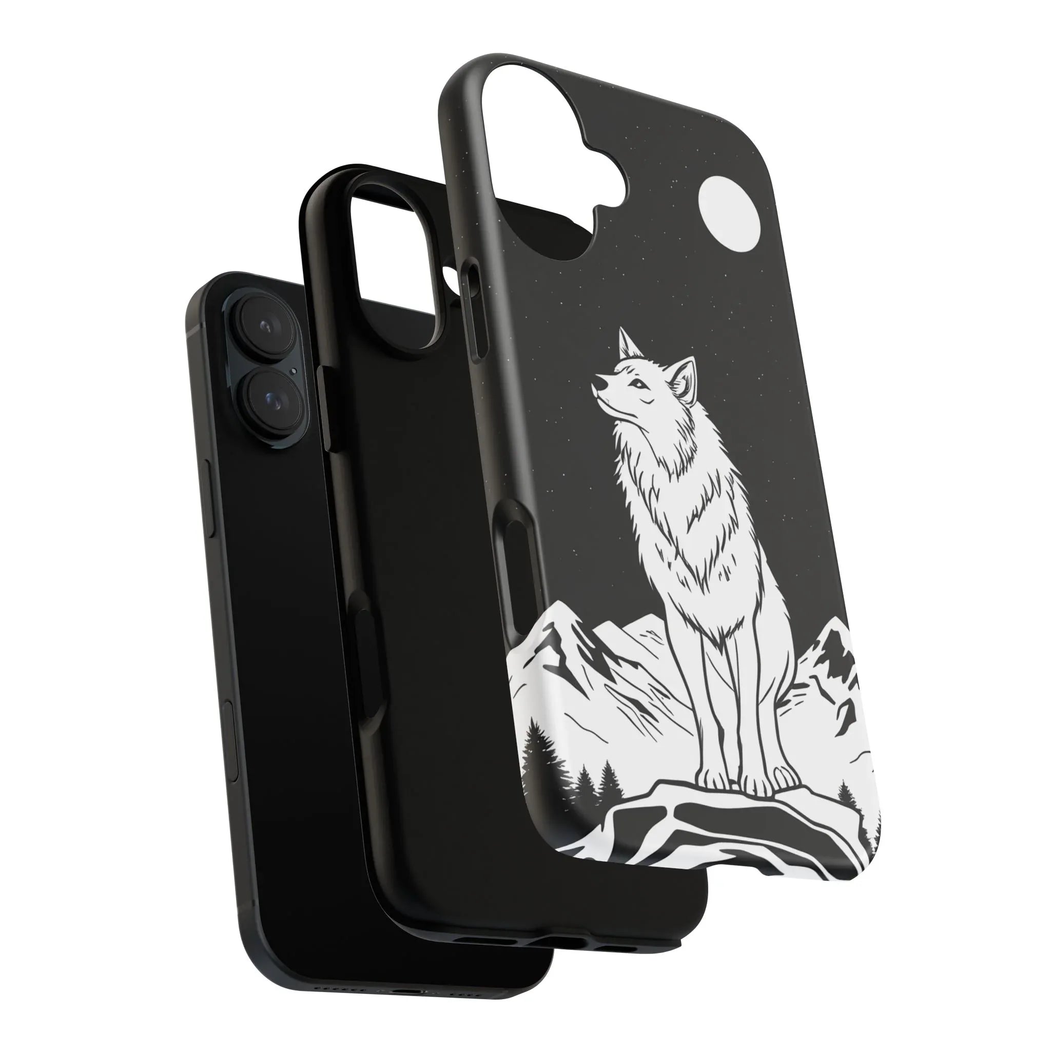 Majestic Wolf Phone Case for iPhone and Galaxy - KARARMDESIGN