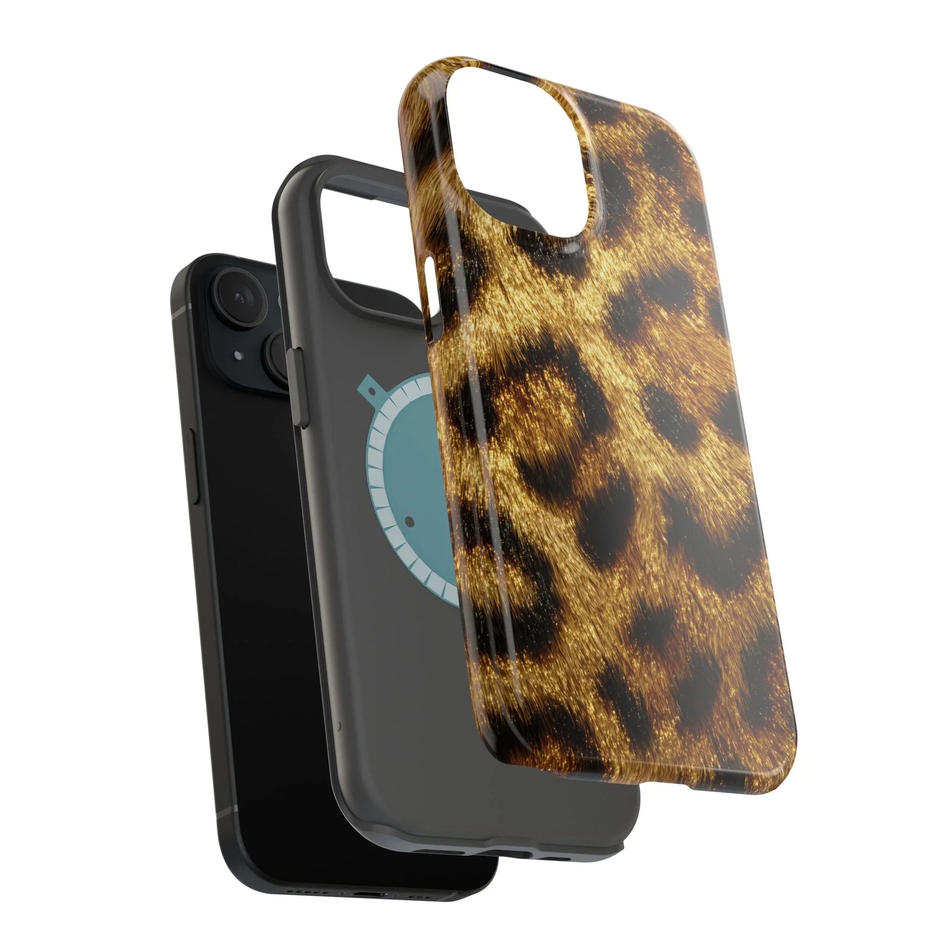 Leopard Print Phone Case for iPhone 13-17 - KARARMDESIGN