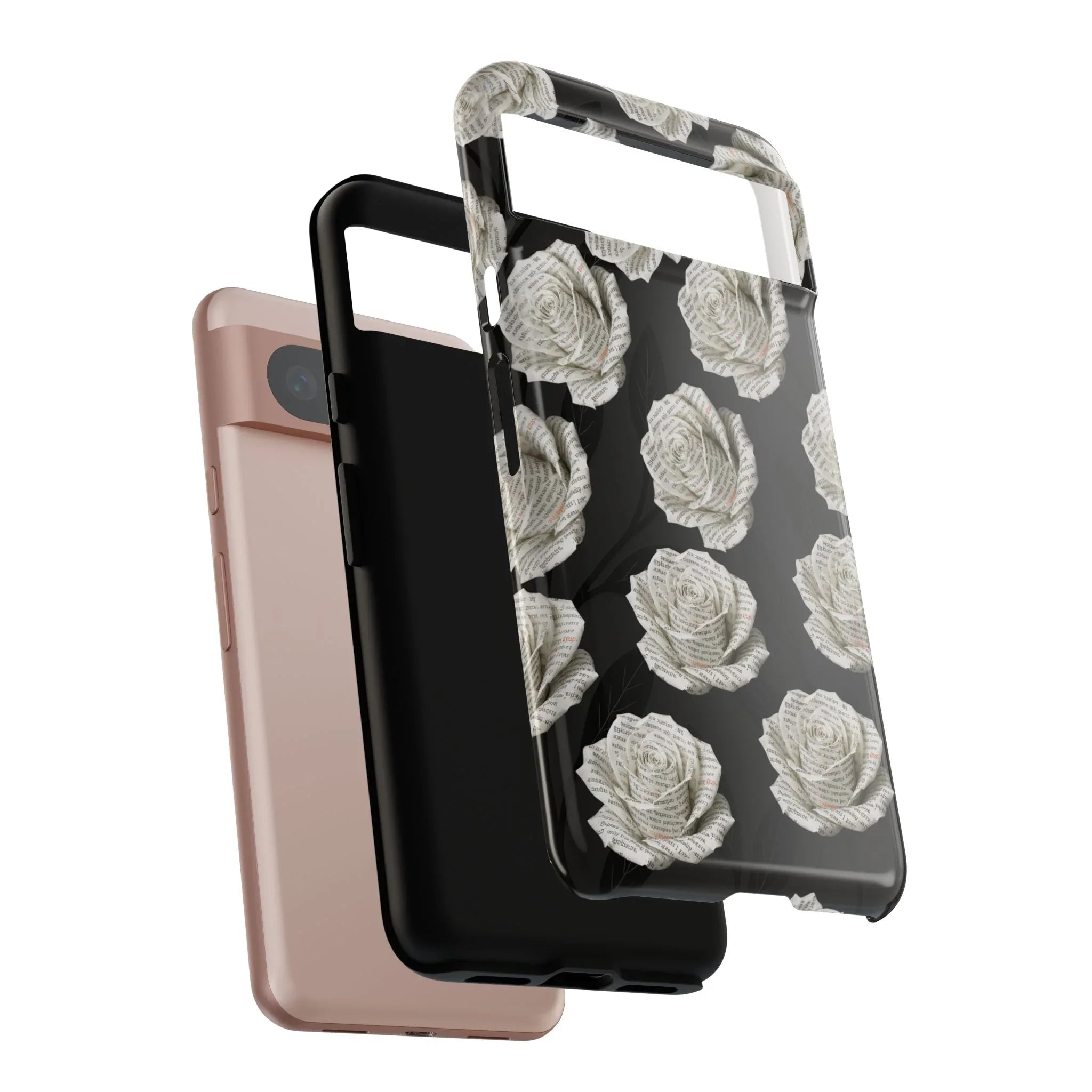 Silent Bloom Phone Case for iPhone 8-17 and Google Pixel 3-9 - KARARMDESIGN