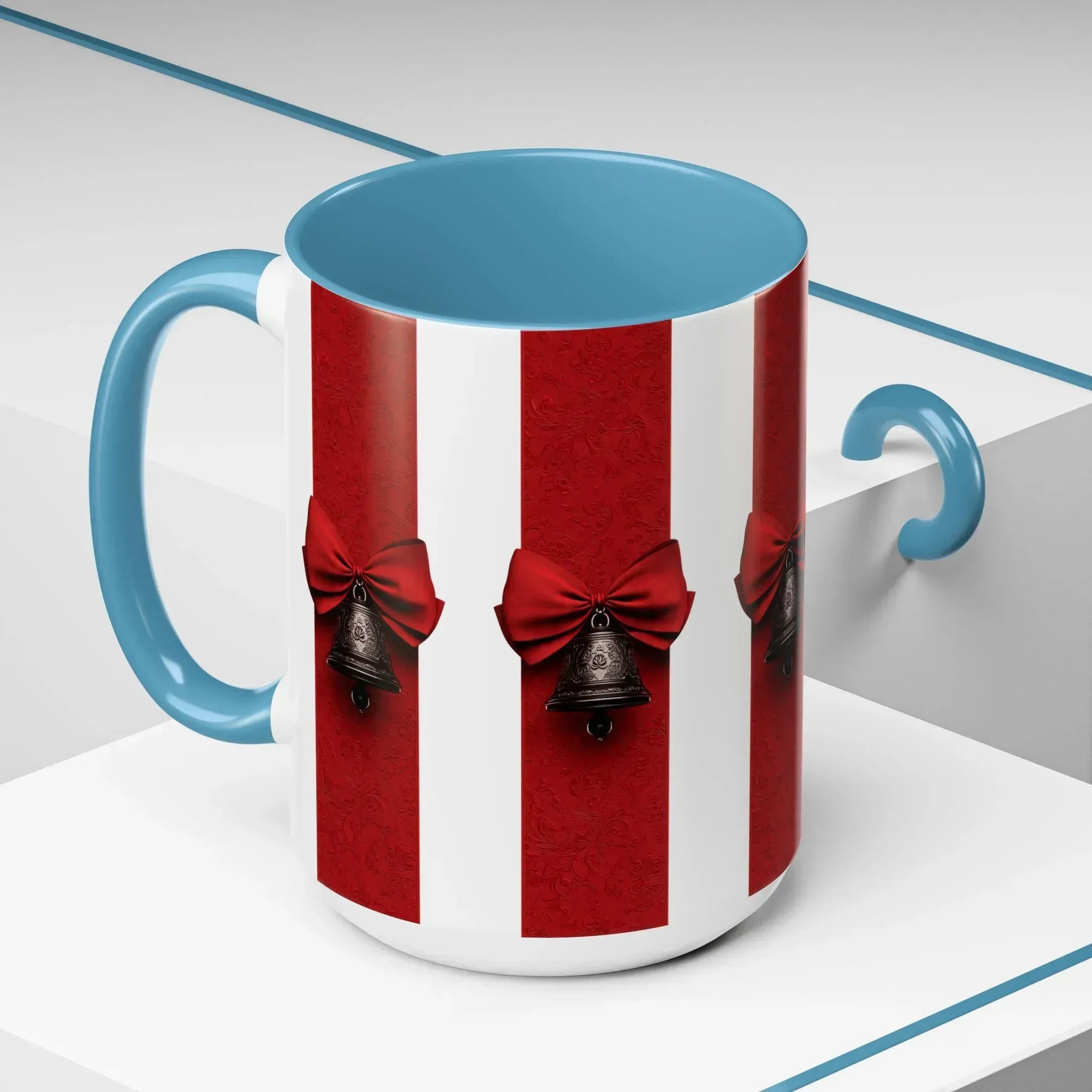 Holiday Bells Mug - Accent Coffee Mug (11, 15oz) - KARARMDESIGN