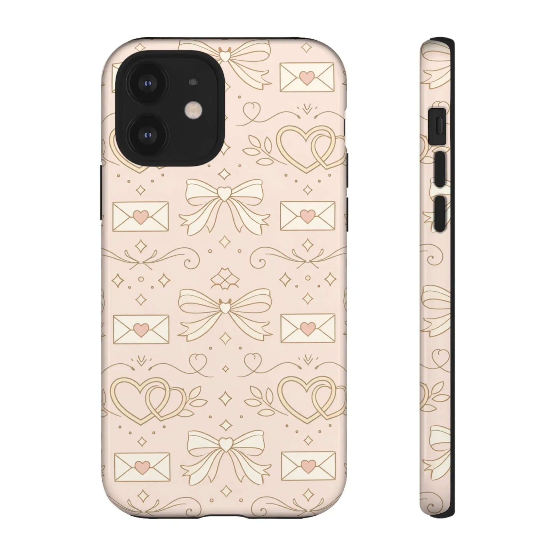 Sweet Romance Tough Phone Case for iPhone 11–17 & Galaxy S10–S25 - KARARMDESIGN