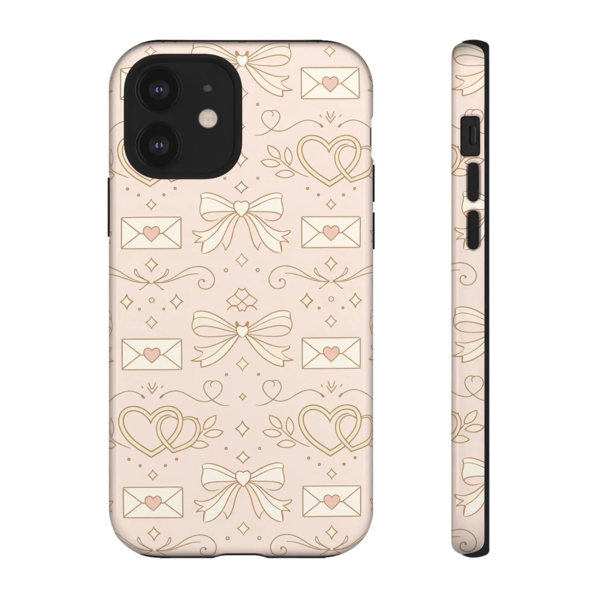 Sweet Romance Tough Phone Case for iPhone 11–17 & Galaxy S10–S25 - KARARMDESIGN