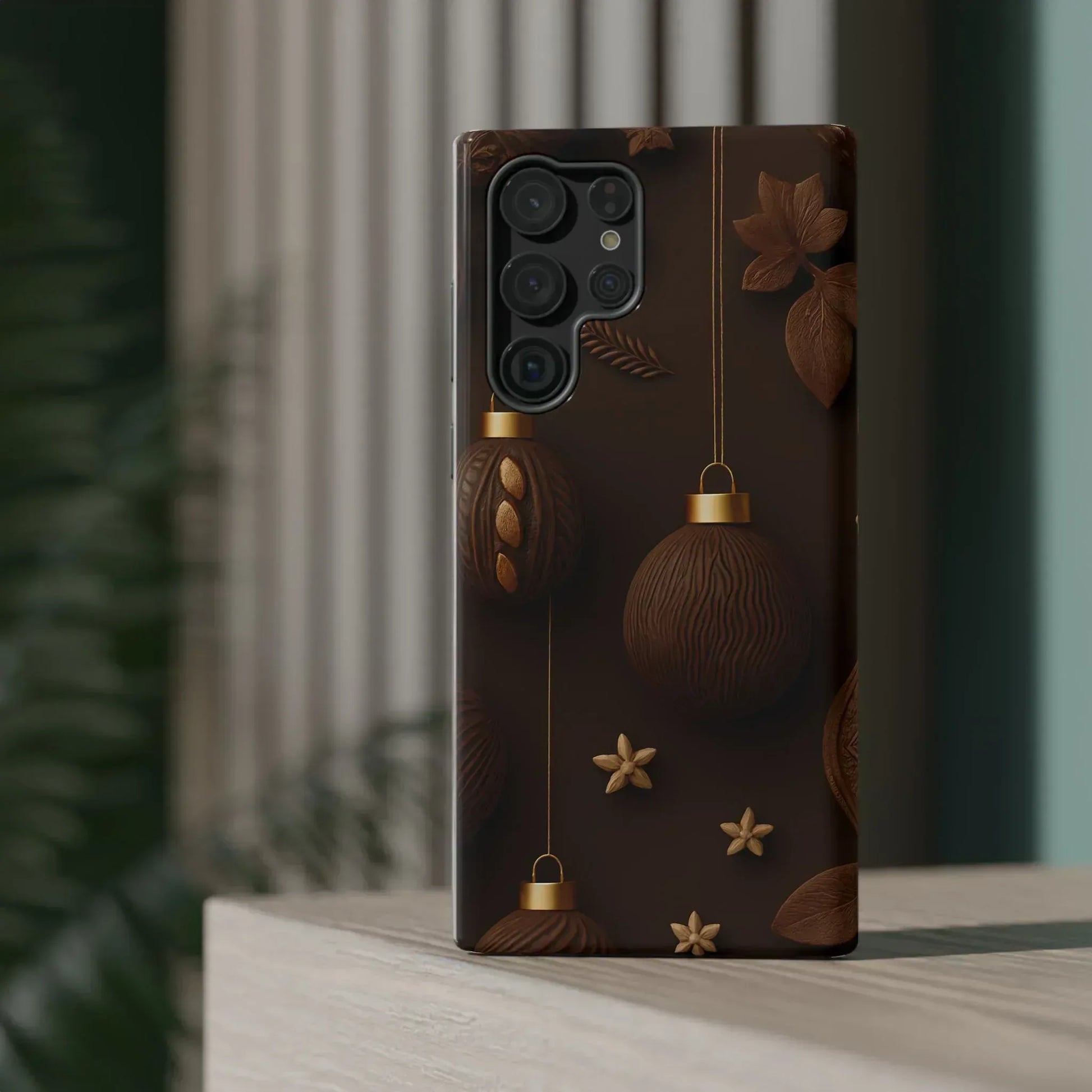 Chocolate Ornaments Phone Case for iPhone 11-17 and Galaxy S21-S22 - KARARMDESIGN