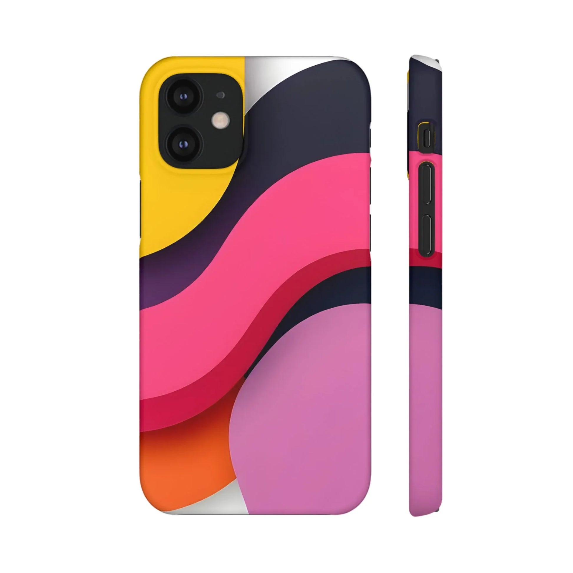 Abstract Phone Case for iPhone 11-17 and Galaxy S20-S25 - KARARMDESIGN