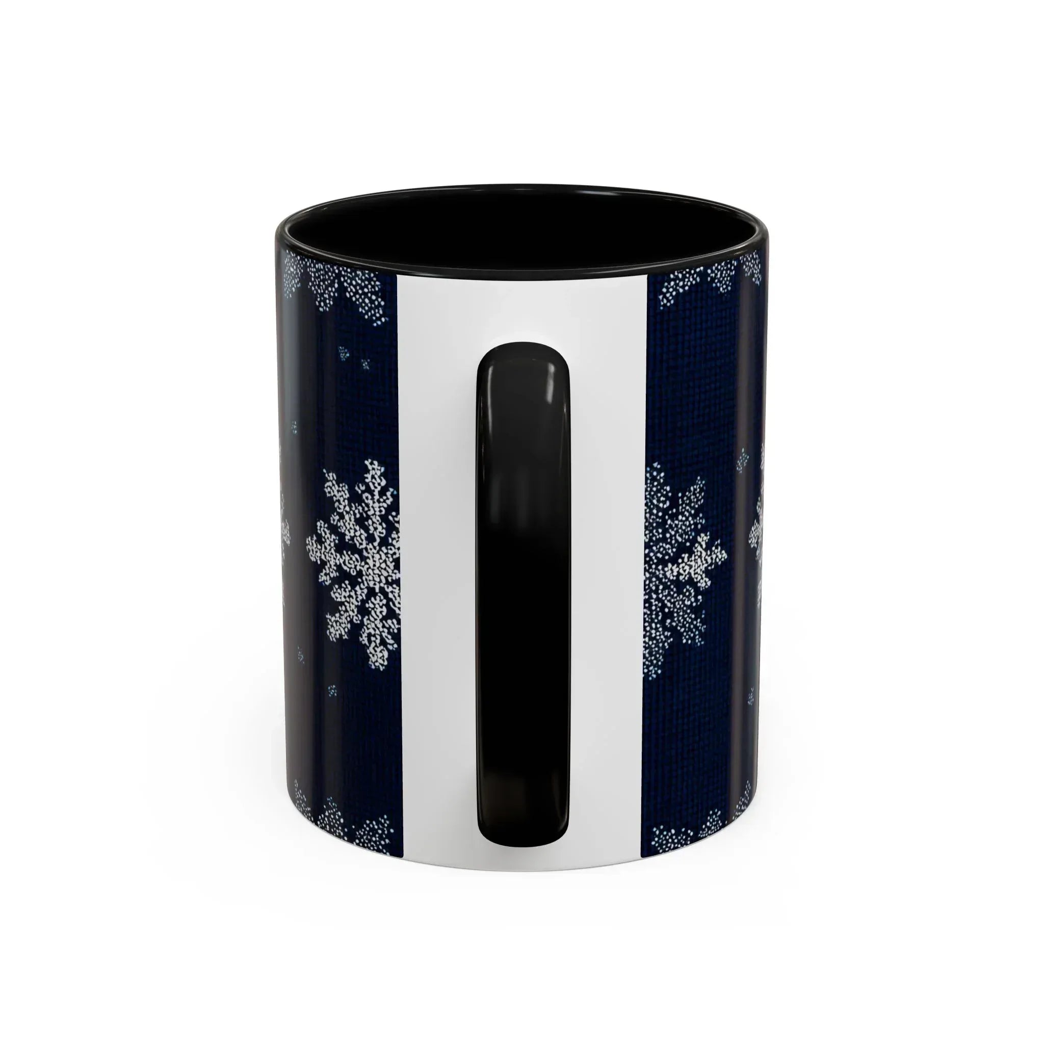 Snowflake Mug - Accent Coffee Mug (11, 15oz) - KARARMDESIGN