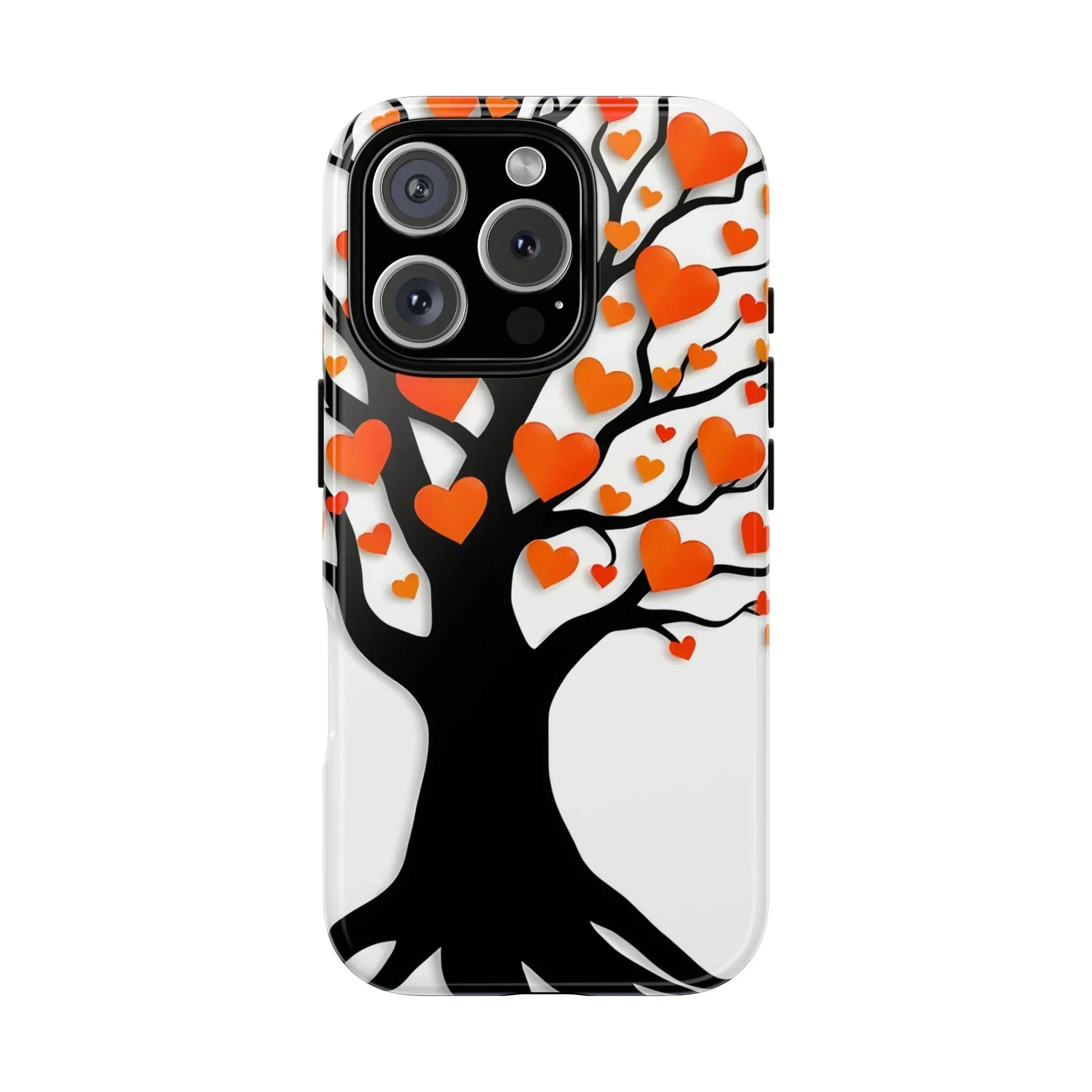 Heart Design Phone Case for iPhone 8–16 and Galaxy S10–S25 Models - KarArmDesign
