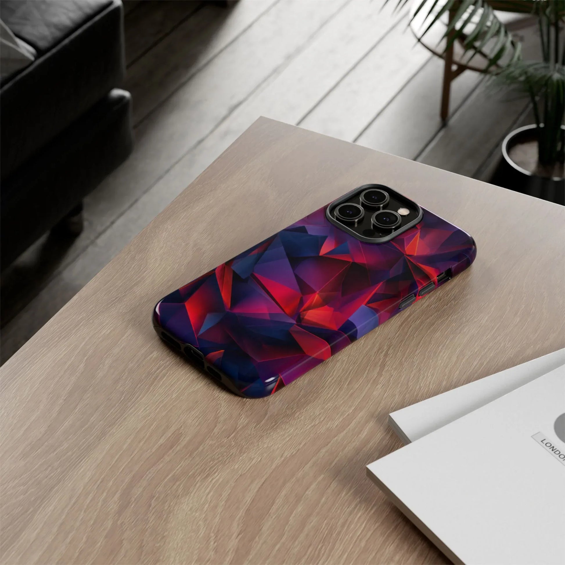 Crystalline Prism Phone Case for iPhone 8-17 and Google Pixel up to 9 - KARARMDESIGN