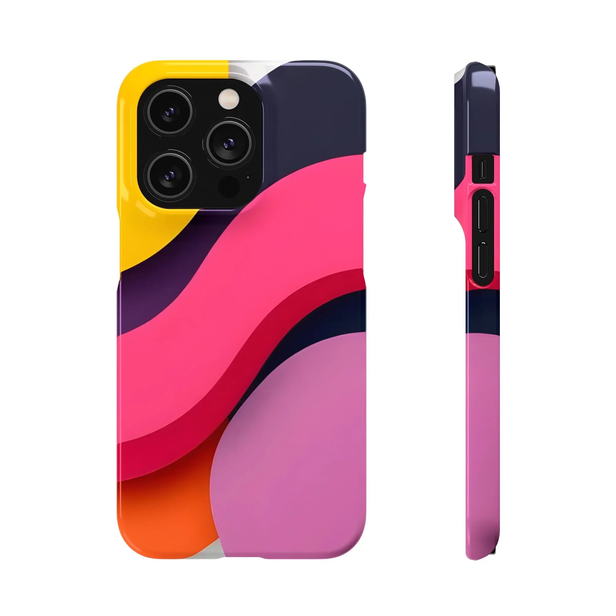 Abstract Phone Case for iPhone 11-17 and Galaxy S20-S25 - KARARMDESIGN