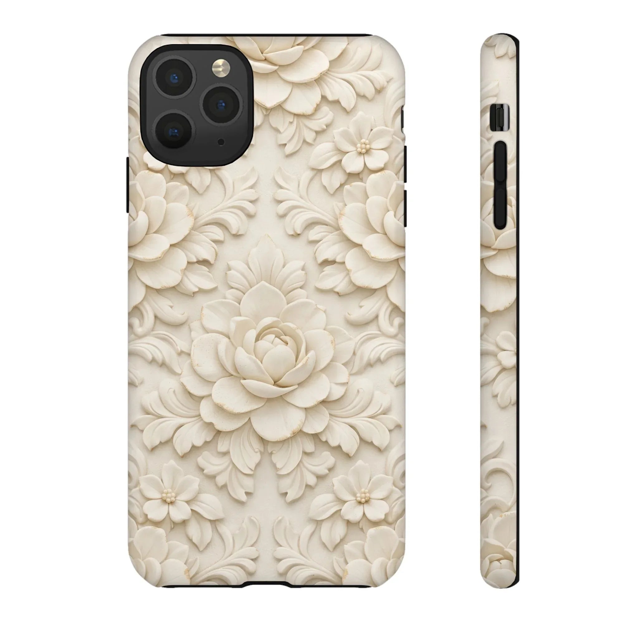 Soft Bloom Phone Case for iPhone 11-17 and Galaxy S10-S25 - KARARMDESIGN