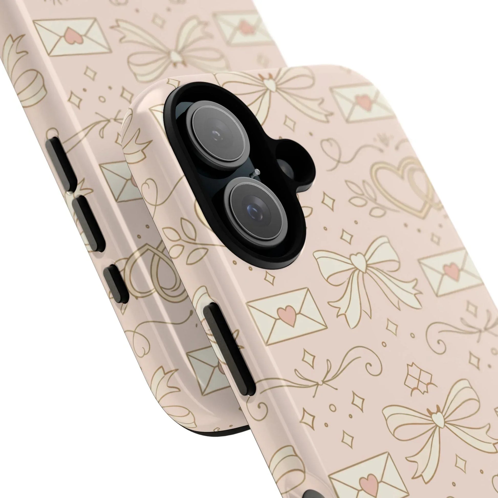 Sweet Romance Tough Phone Case for iPhone 11–17 & Galaxy S10–S25 - KARARMDESIGN