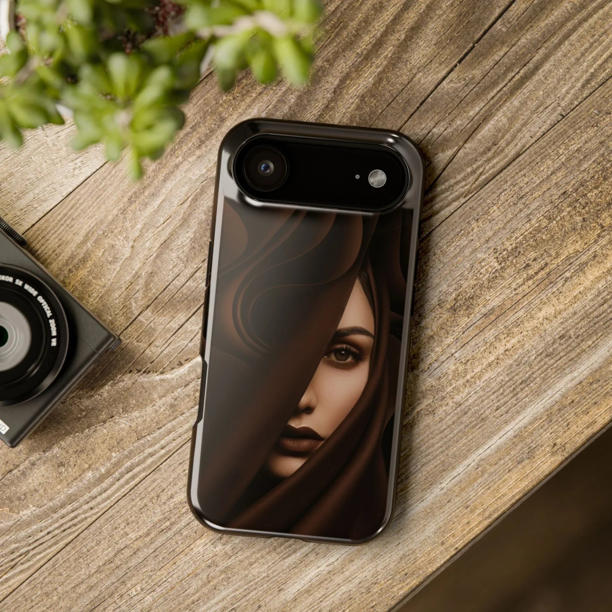 Mystery Woman Phone Case for iPhone 17, Air, Pro, Pro Max - KARARMDESIGN
