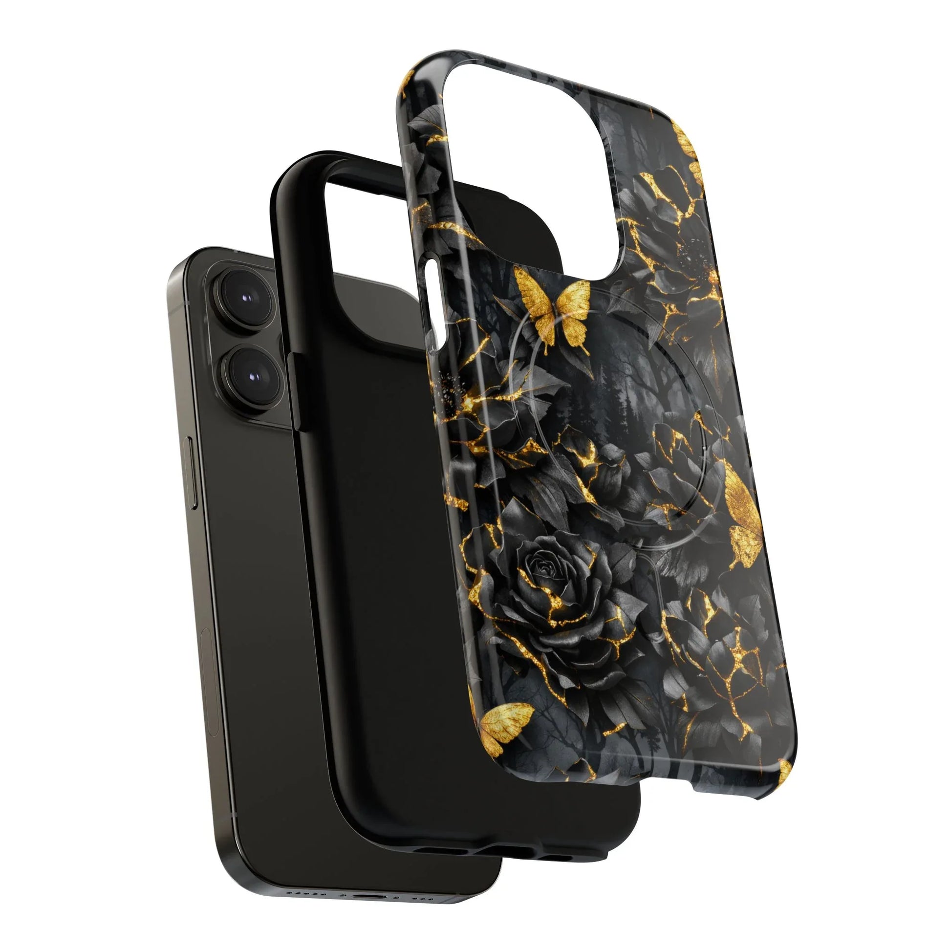 Kintsugi Garden Phone Case for iPhone 13-17 - KARARMDESIGN
