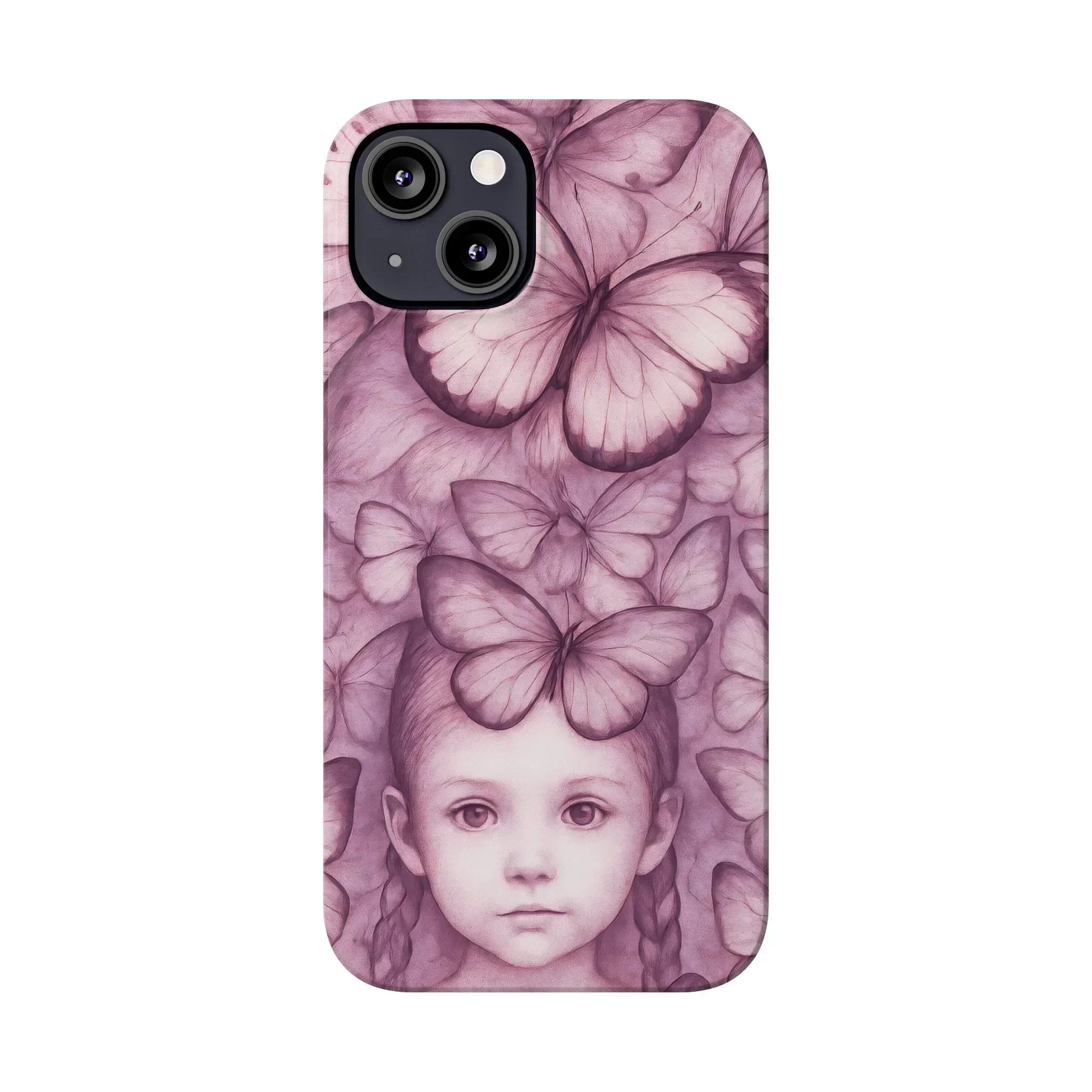 Mystic Girl Phone Case for iPhone 7-17 Models - KARARMDESIGN