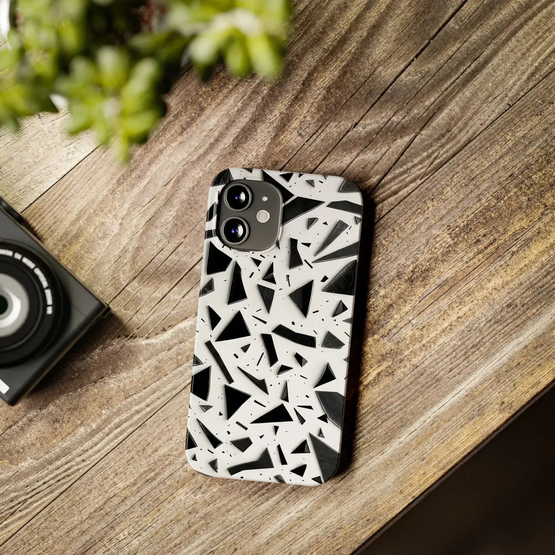 Abstract Slim Phone Case for iPhone 11-17 - KARARMDESIGN
