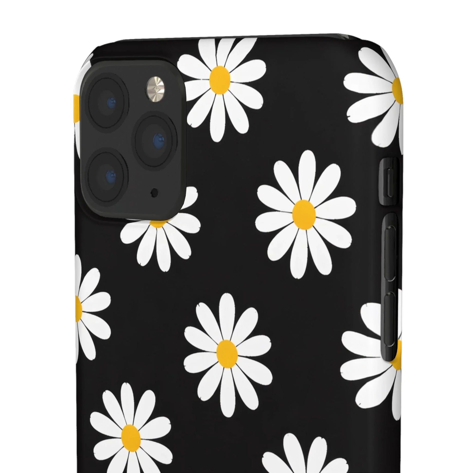 Daisy Charm Phone Case for iPhone 11-17 and Galaxy S20-S25 - KARARMDESIGN