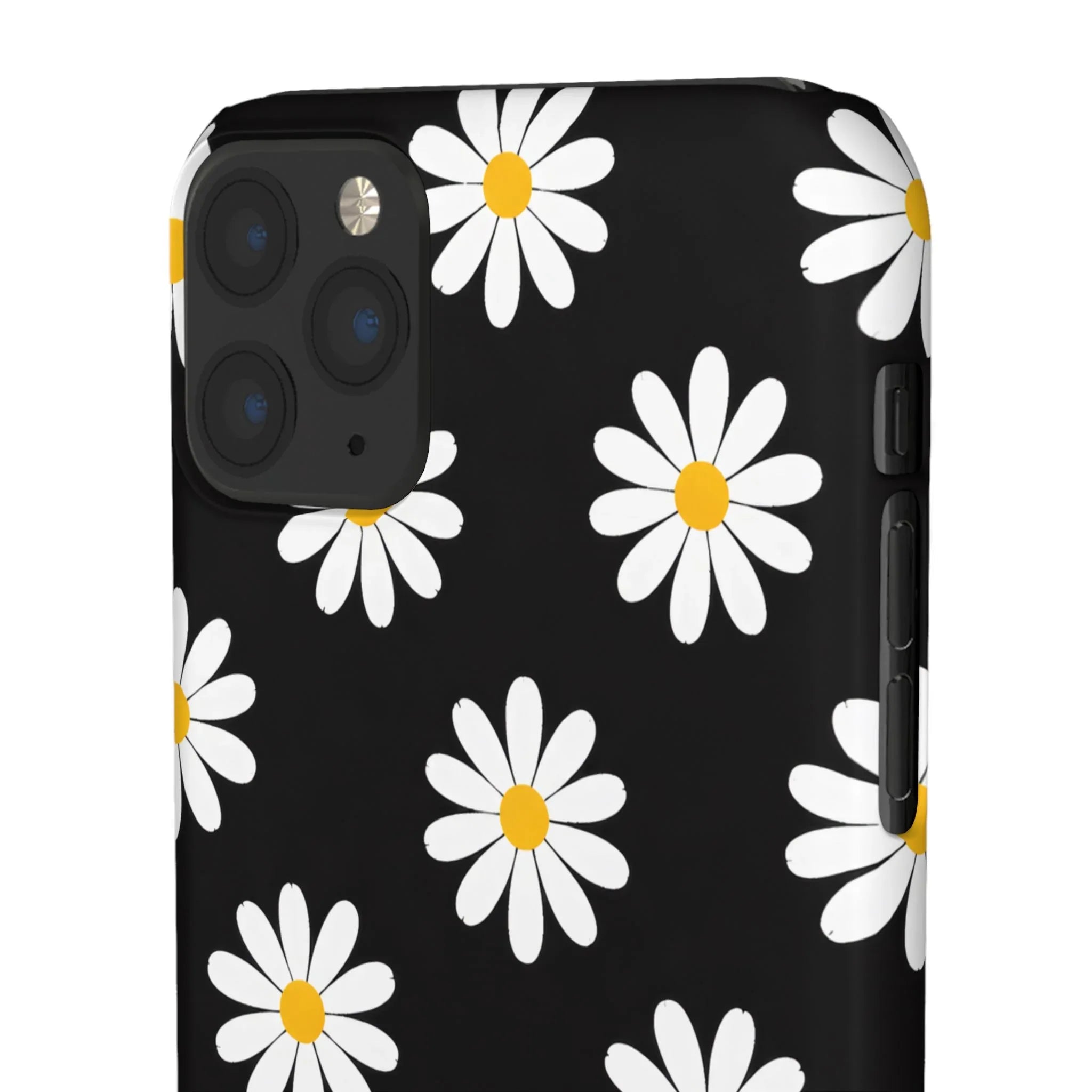 Daisy Charm Phone Case for iPhone 11-17 and Galaxy S20-S25 - KARARMDESIGN