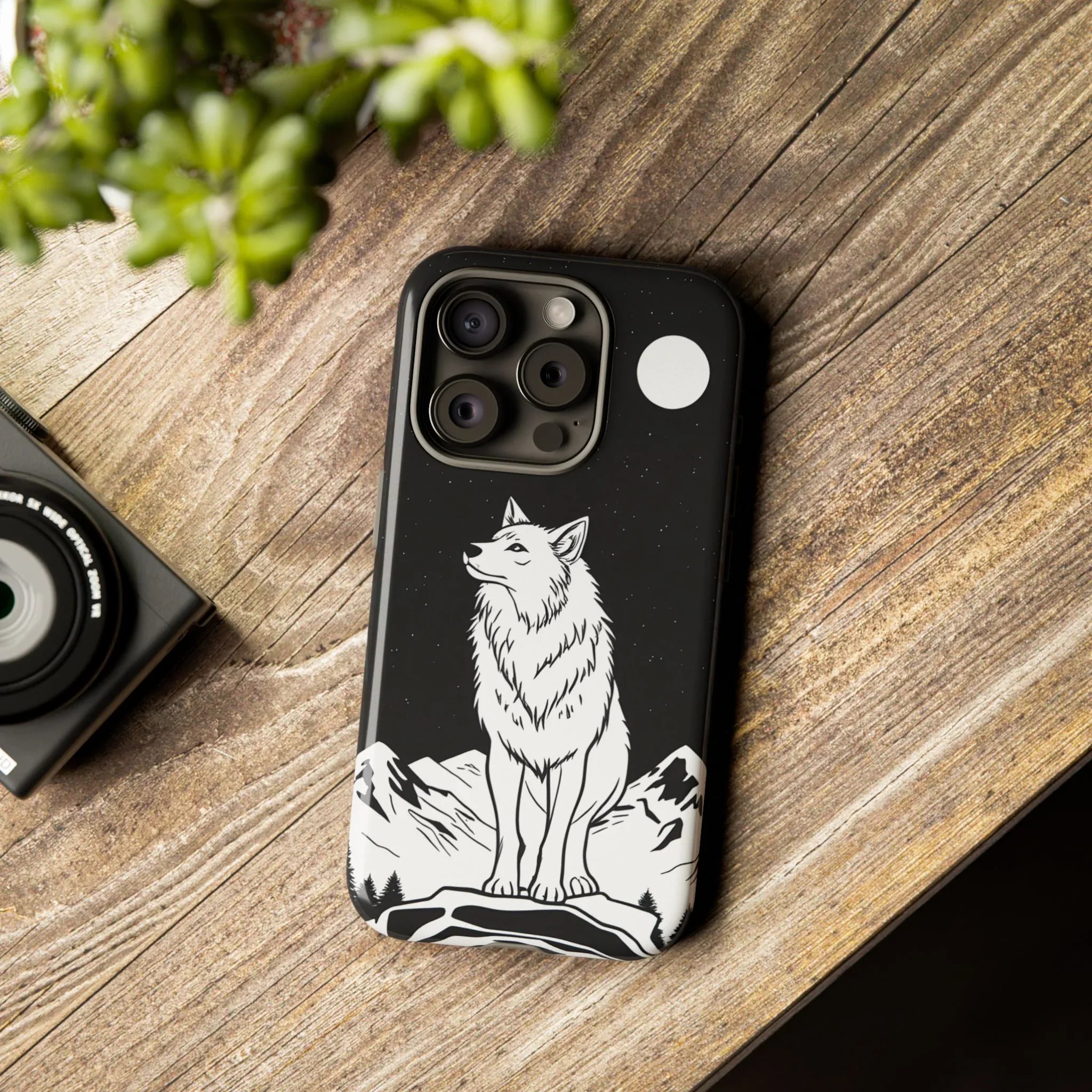 Majestic Wolf Phone Case for iPhone and Galaxy - KARARMDESIGN